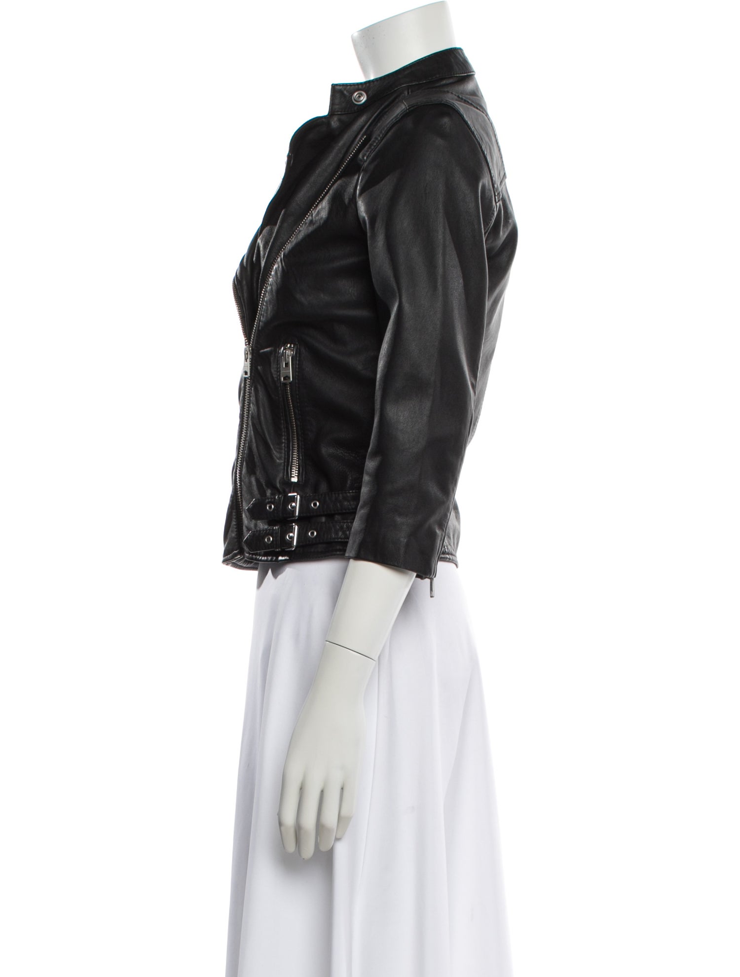 AllSaints Leather Biker Jacket