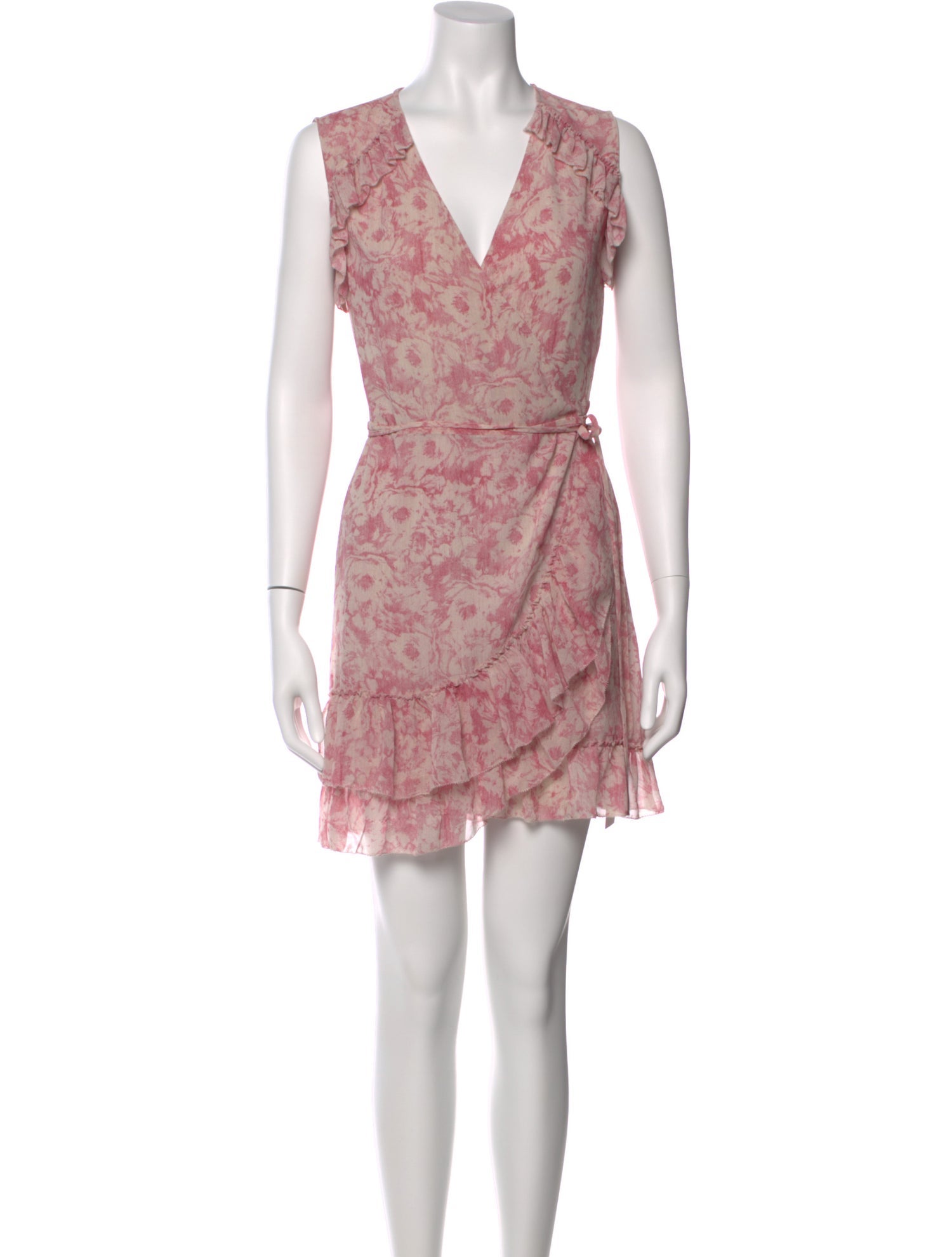 AllSaints Printed Mini Dress