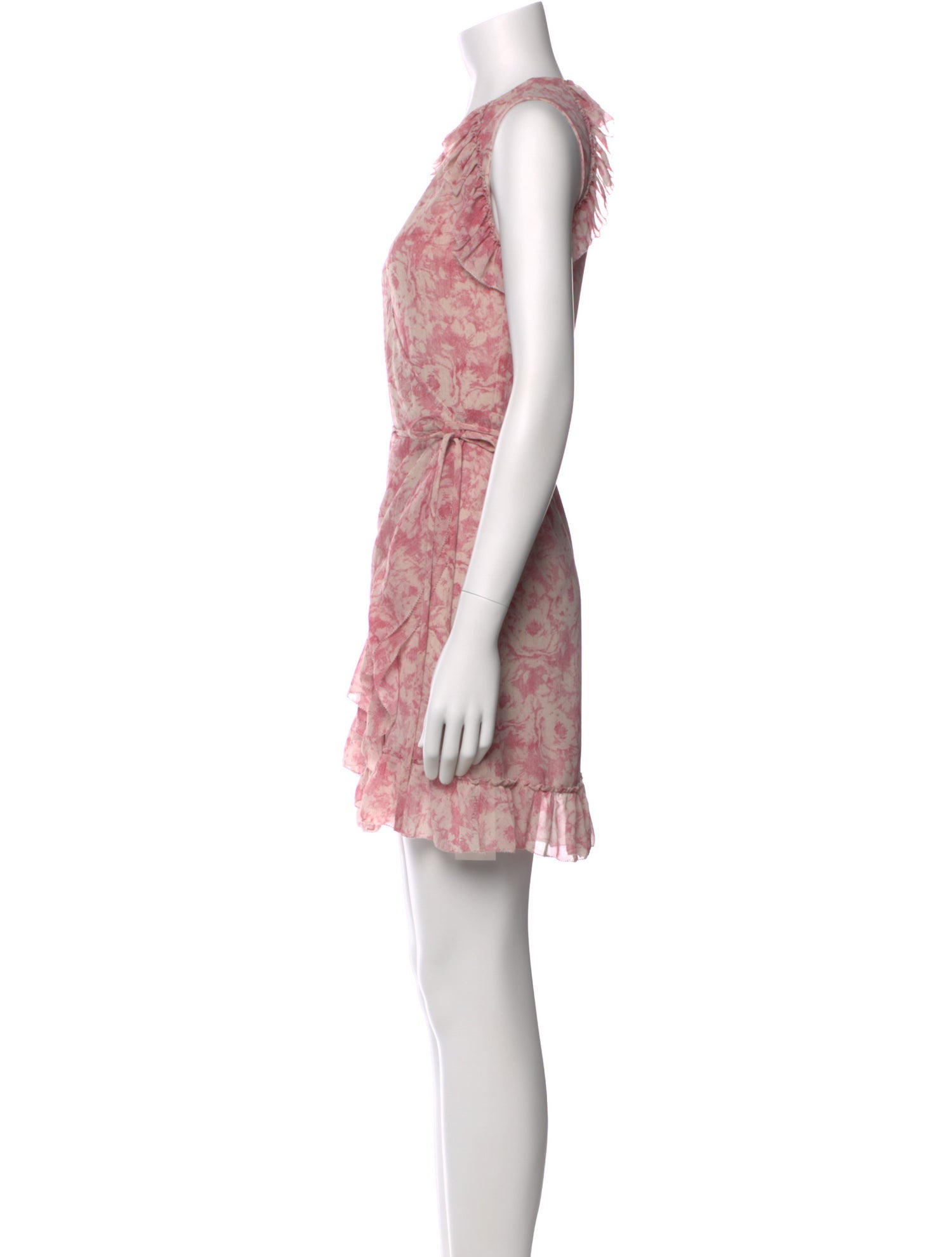 AllSaints Printed Mini Dress