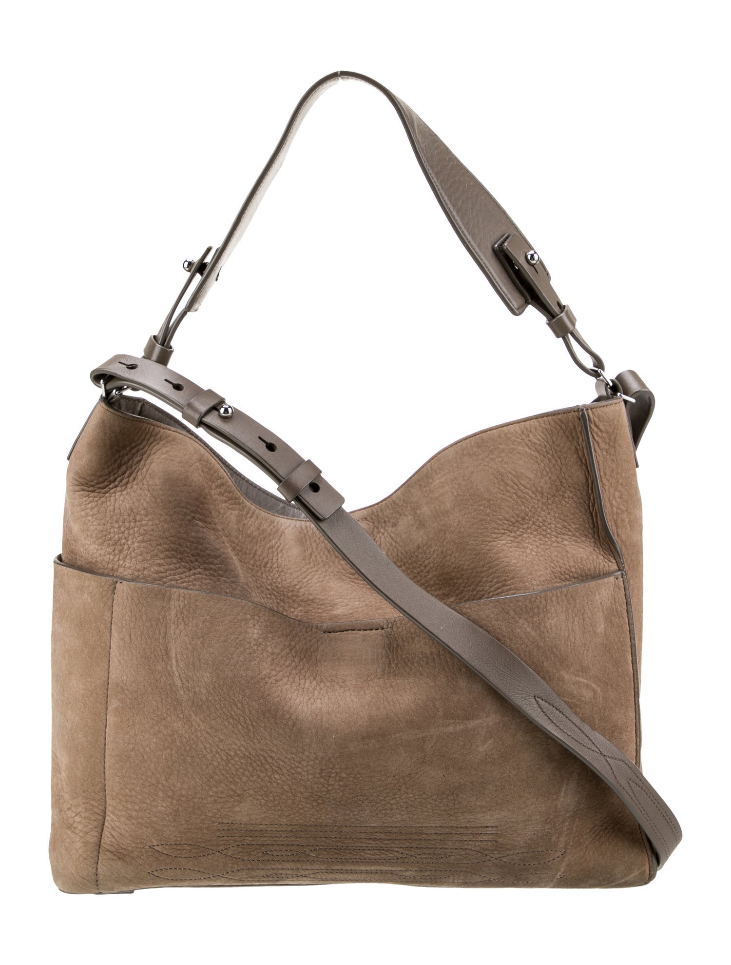AllSaints Nubuck Hobo