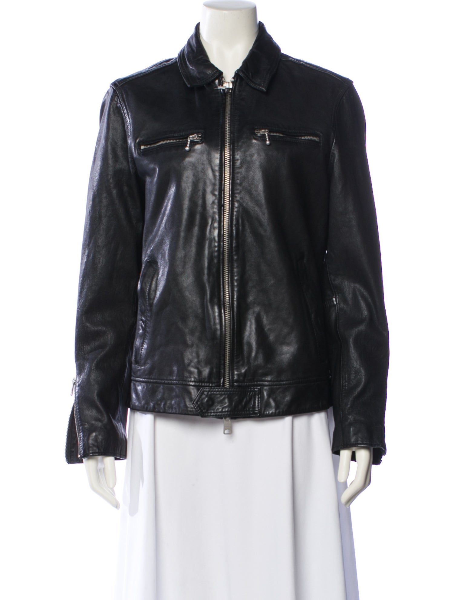 AllSaints Lambskin Coat