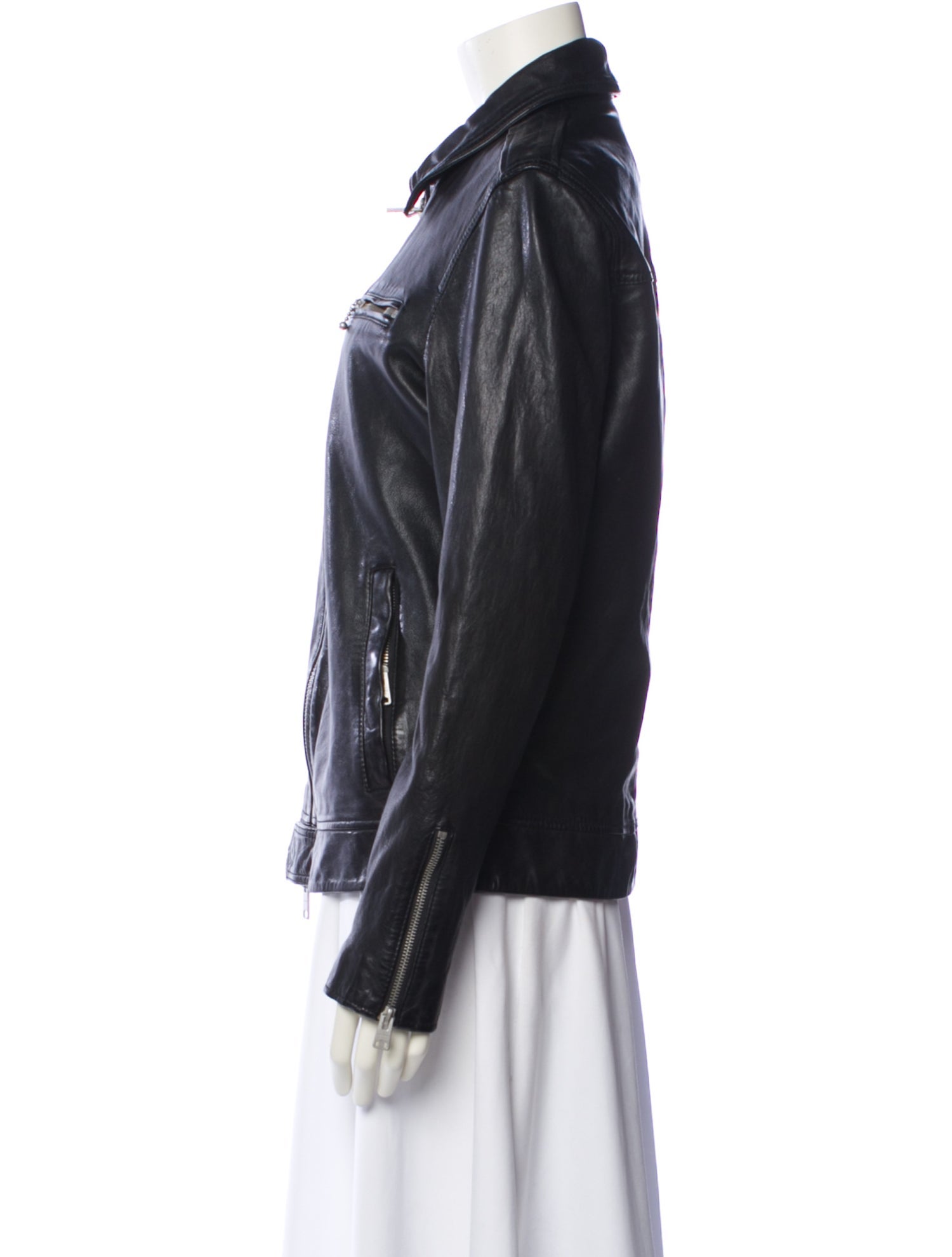 AllSaints Lambskin Coat