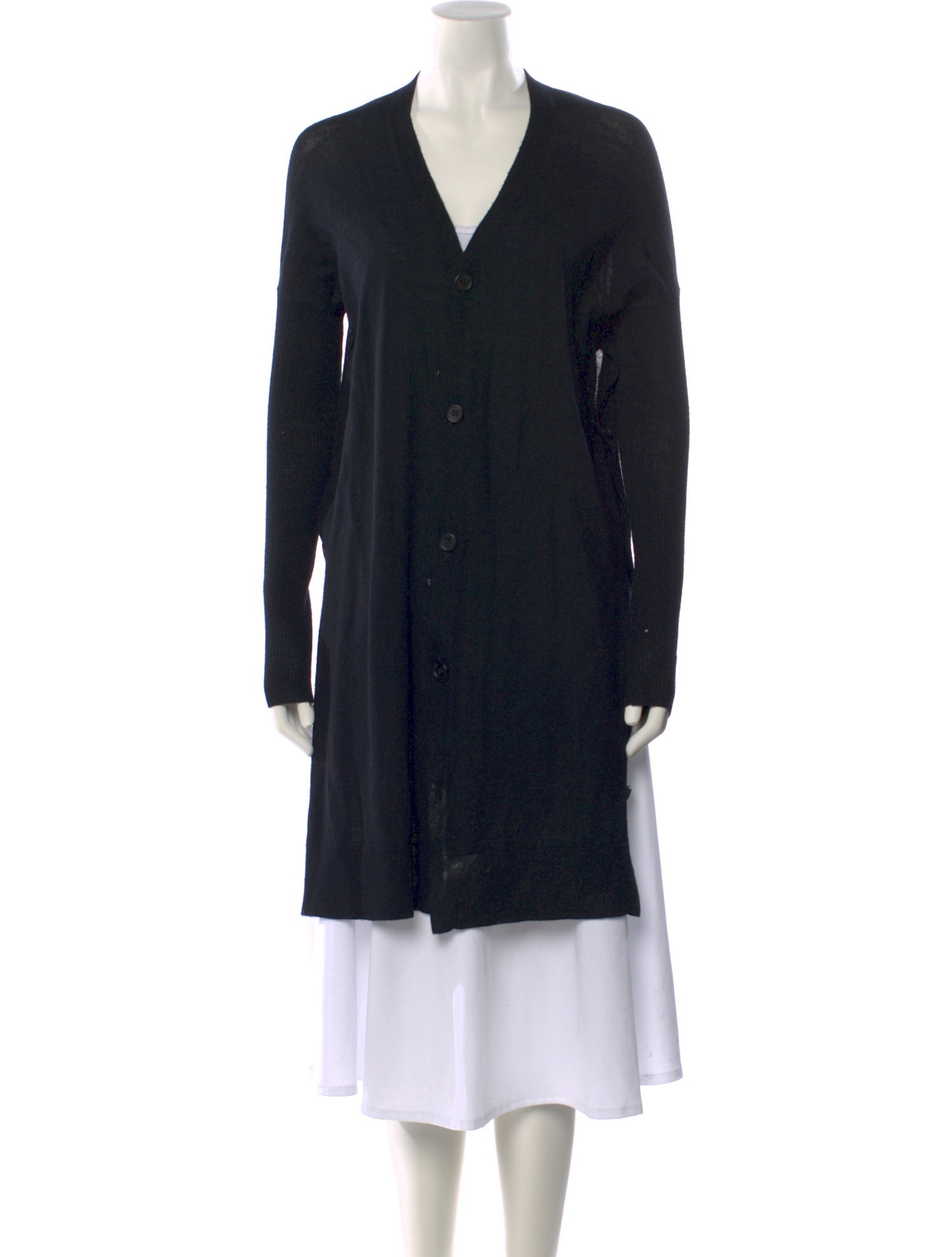 AllSaints Merino Wool V-Neck Sweater