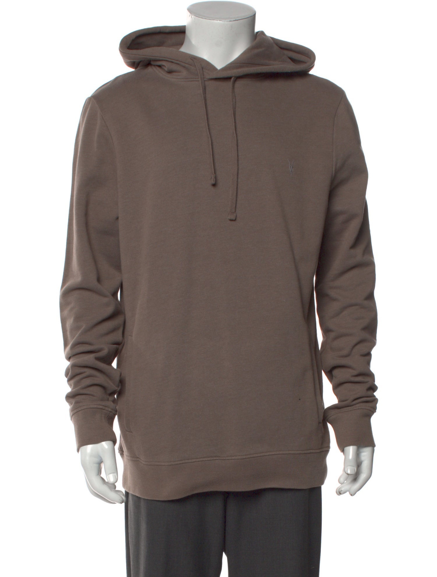 AllSaints Crew Neck Long Sleeve Hoodie