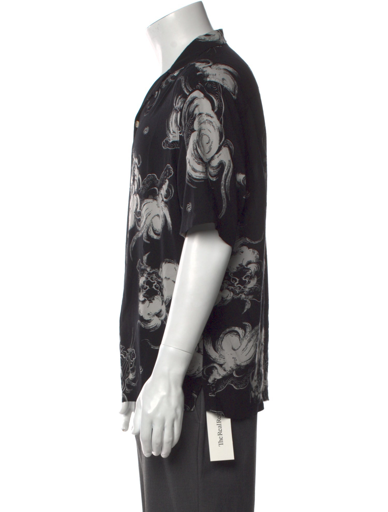 AllSaints Printed Short Sleeve Shirt