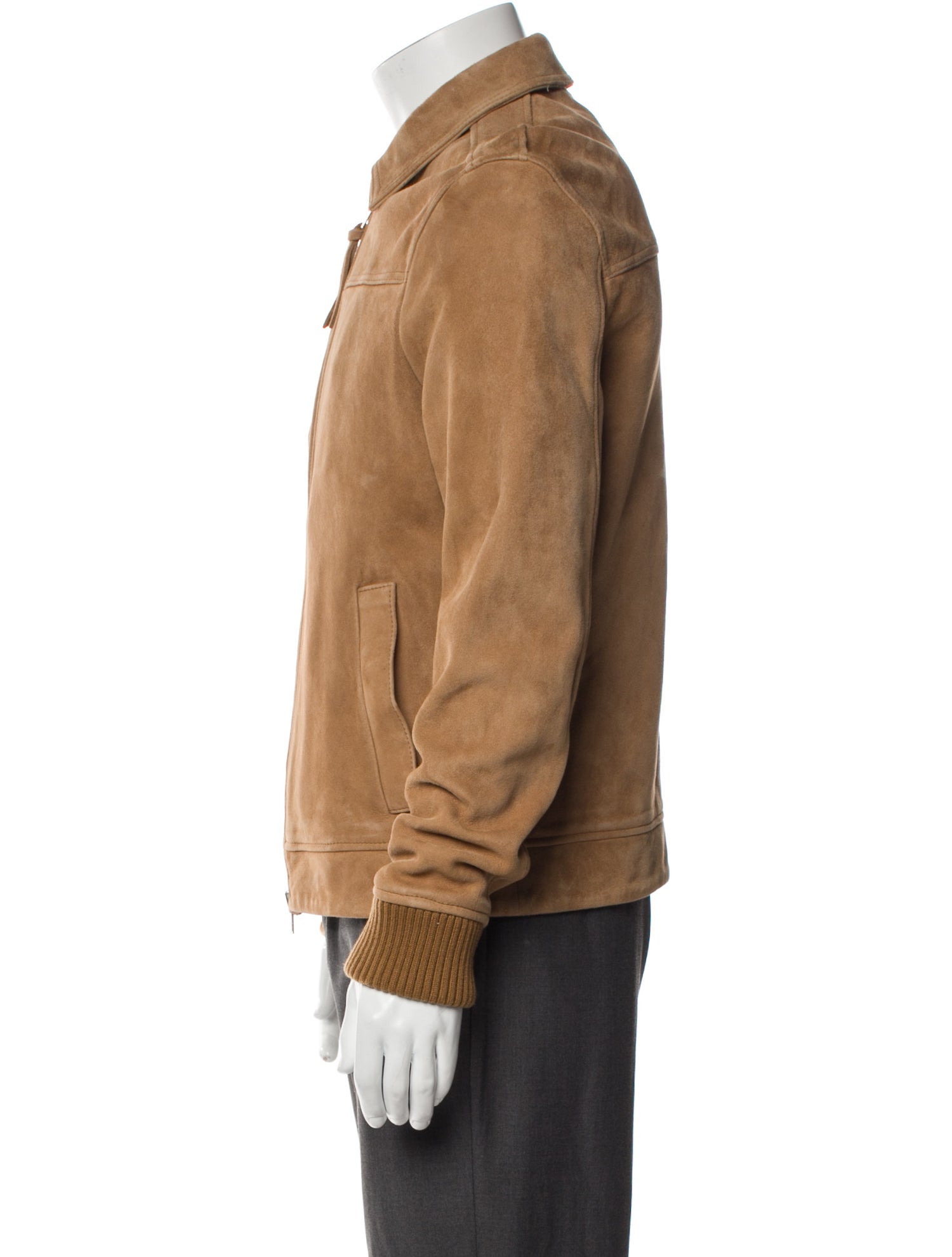 AllSaints Suede Moto Jacket