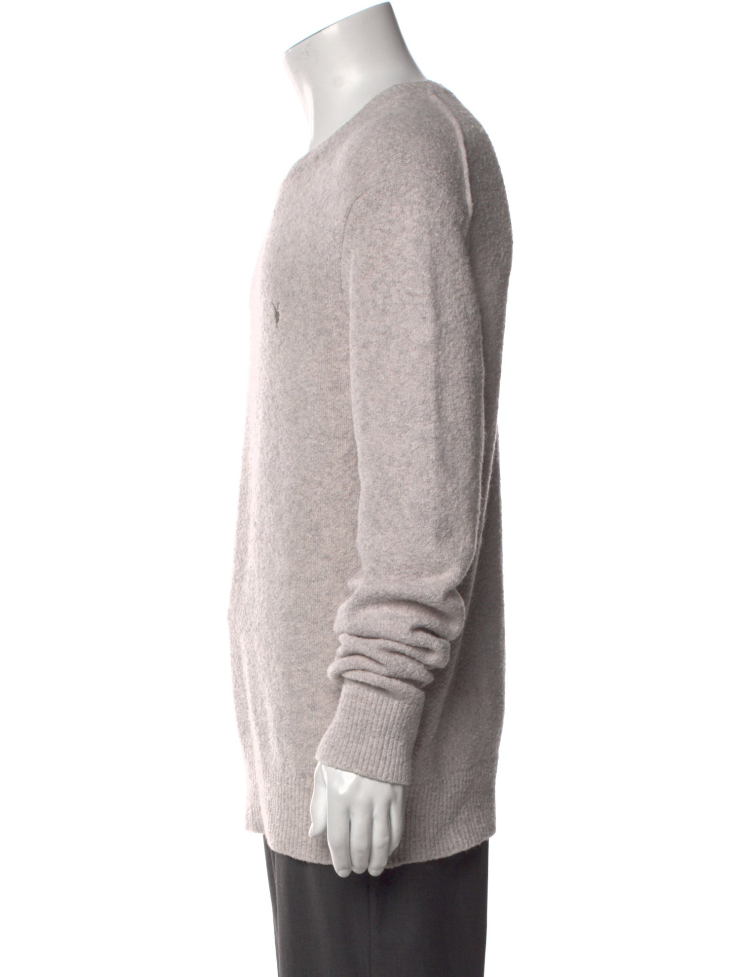 AllSaints Crew Neck Long Sleeve Pullover