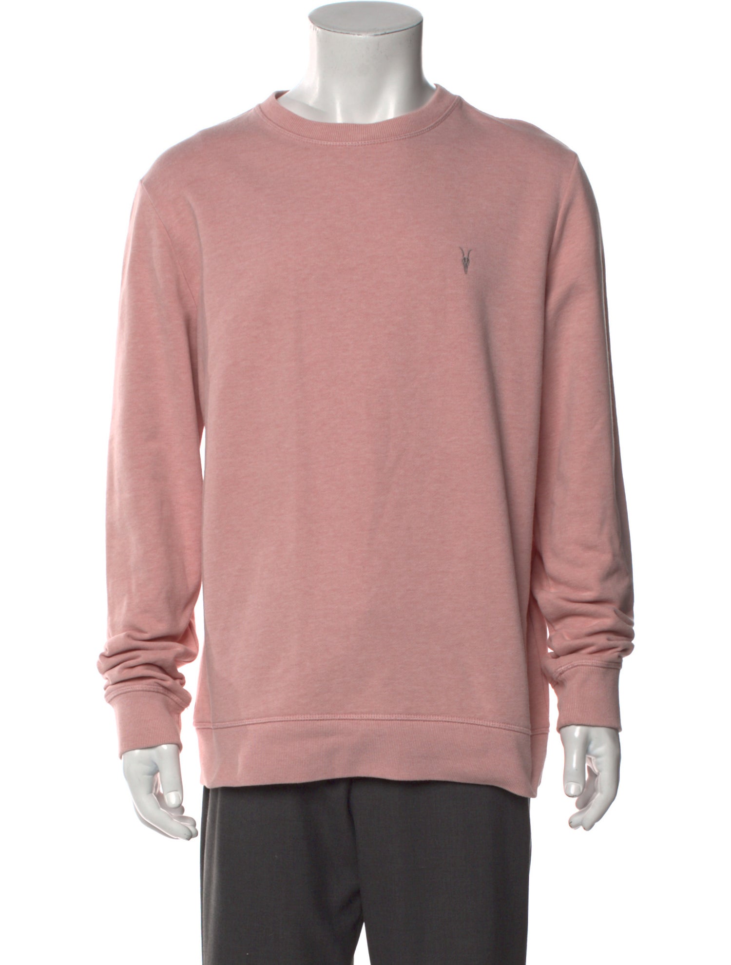 AllSaints Crew Neck Long Sleeve Sweatshirt