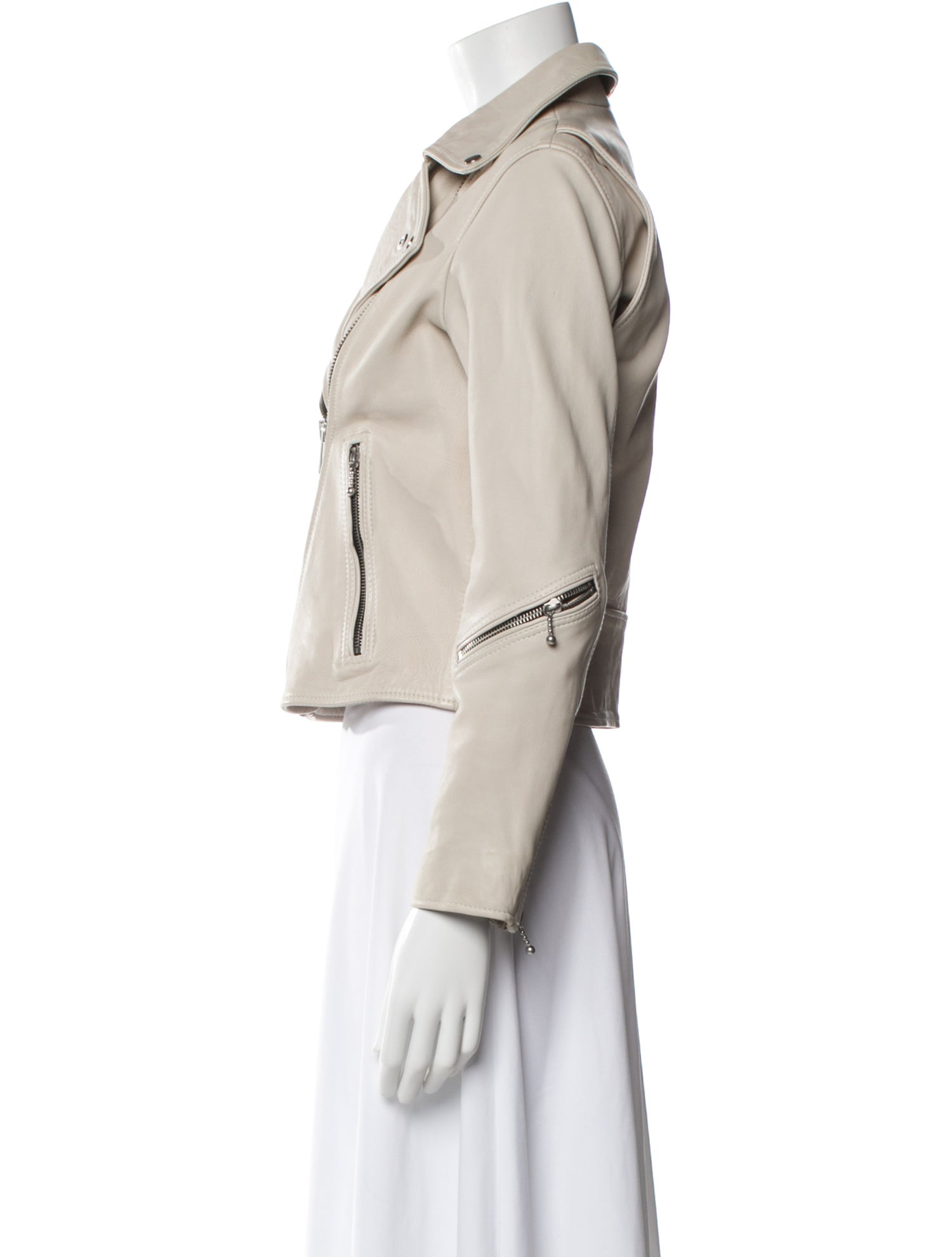 AllSaints Leather Biker Jacket