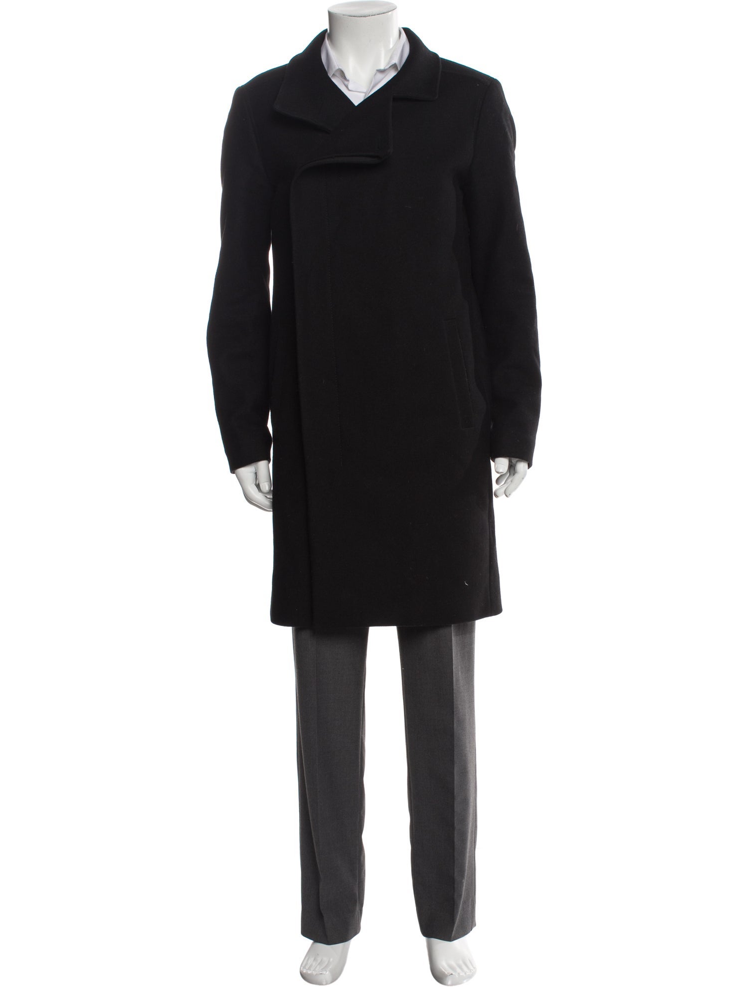 AllSaints Wool Overcoat