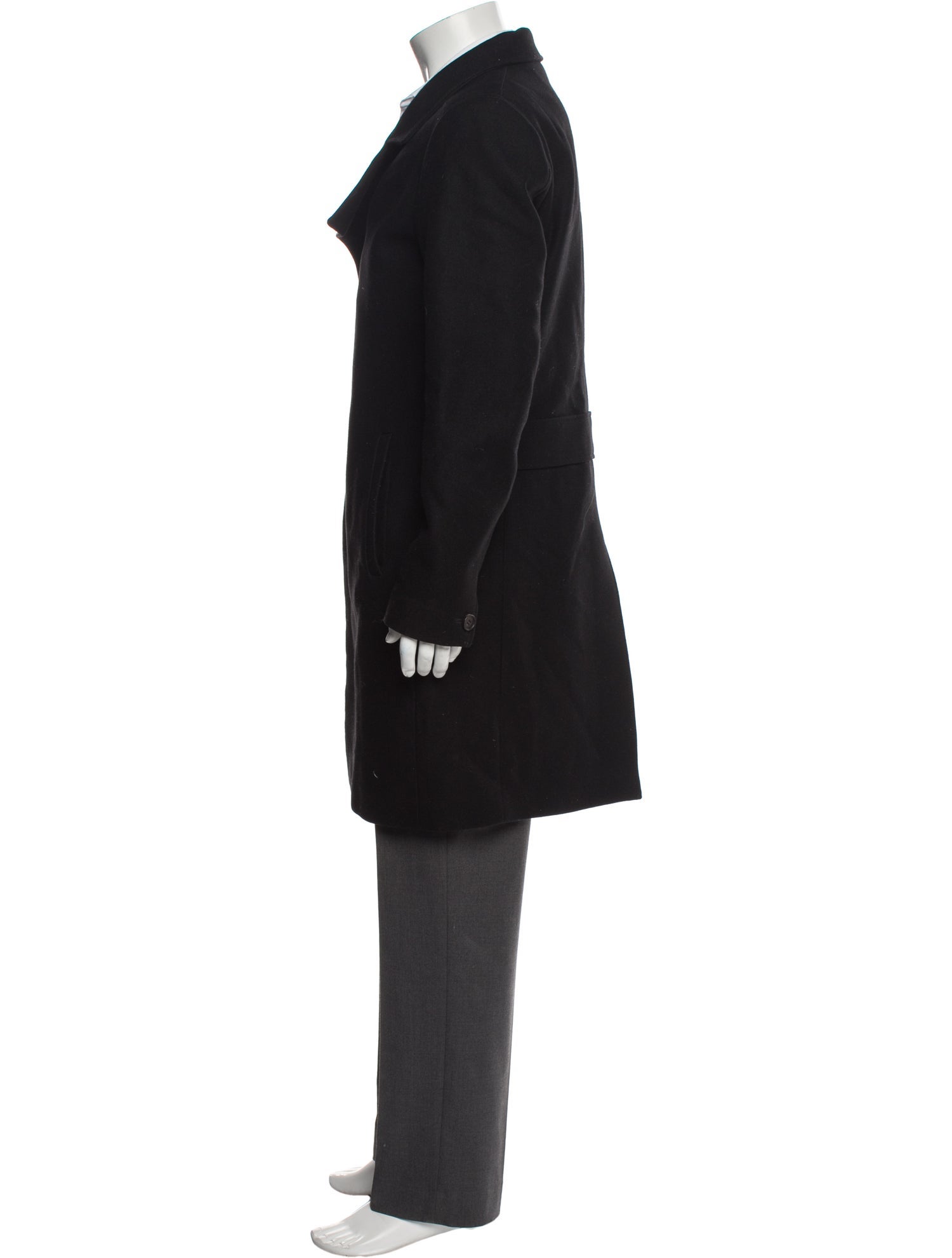 AllSaints Wool Overcoat