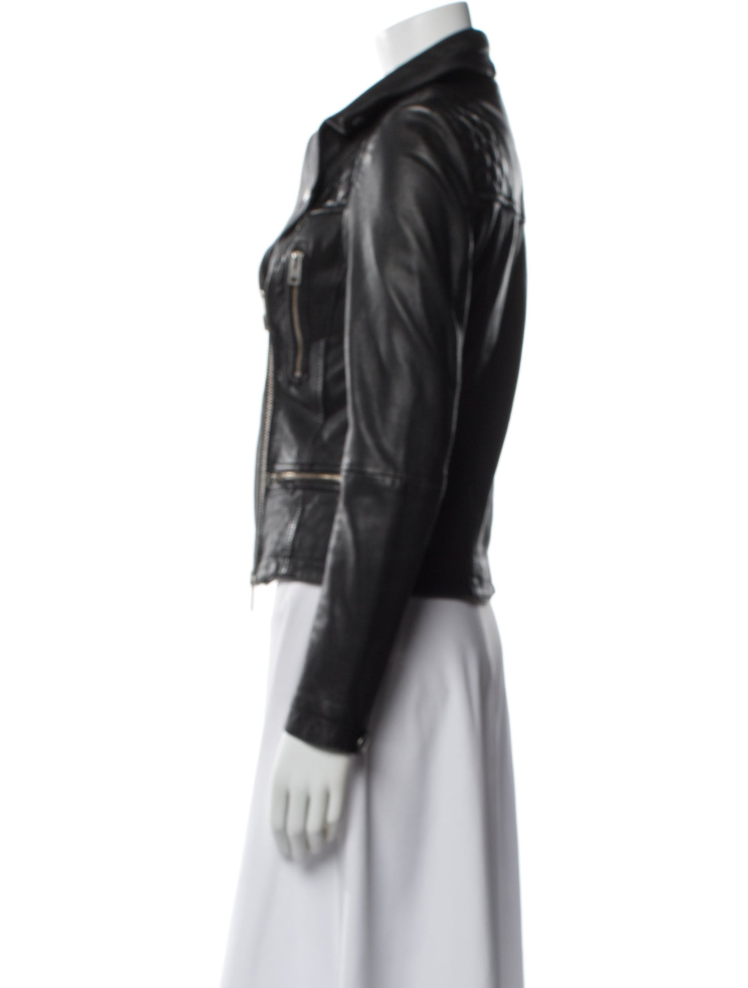 AllSaints Leather Biker Jacket