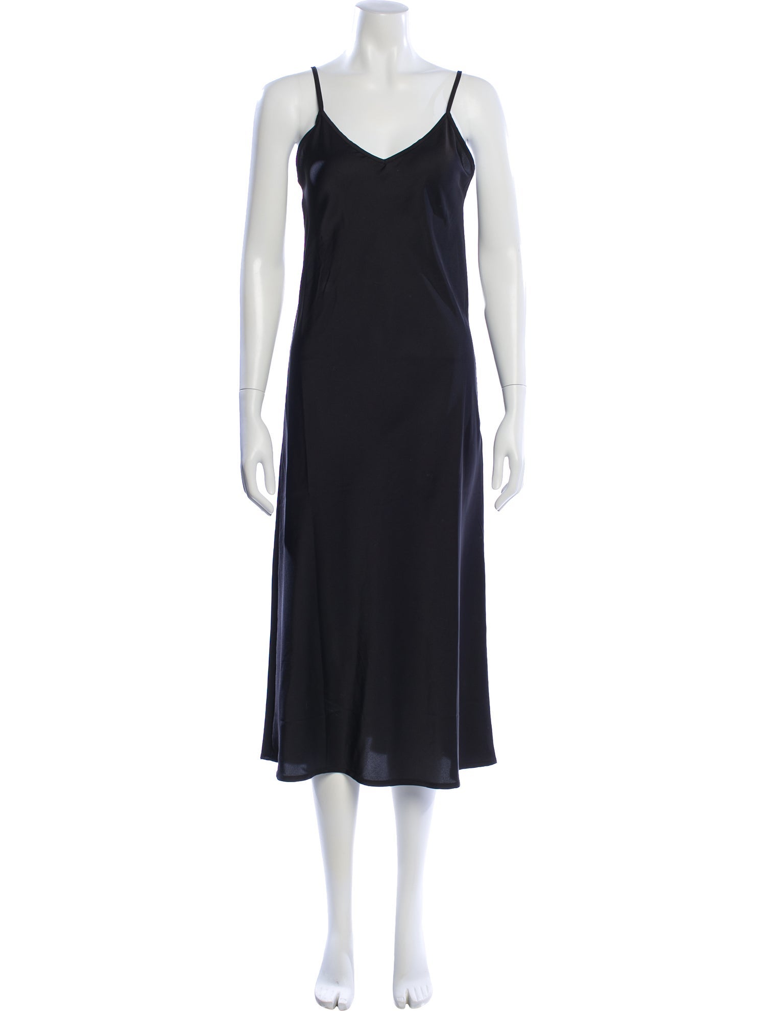 AllSaints V-Neck Midi Length Dress
