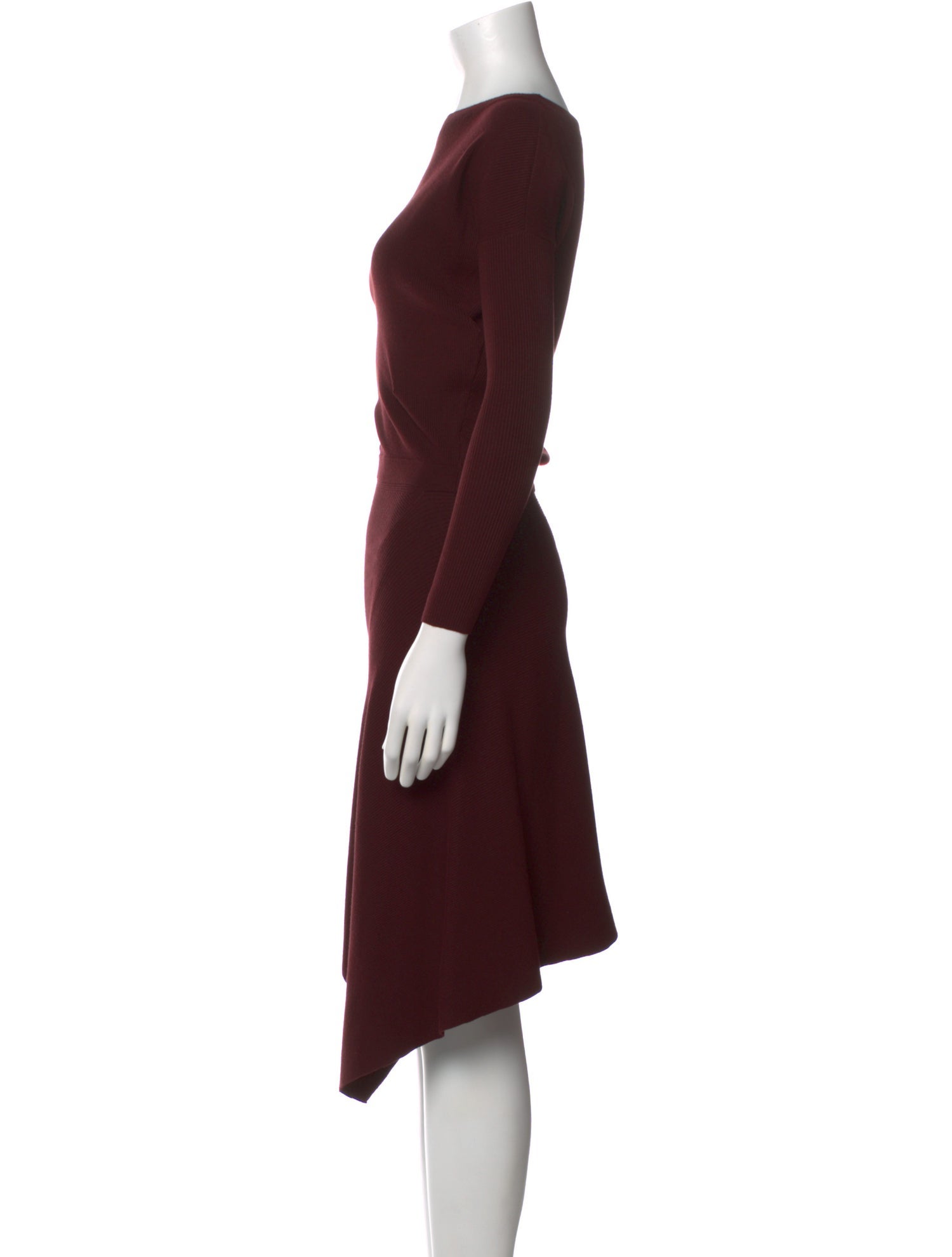 AllSaints Bateau Neckline Knee-Length Dress