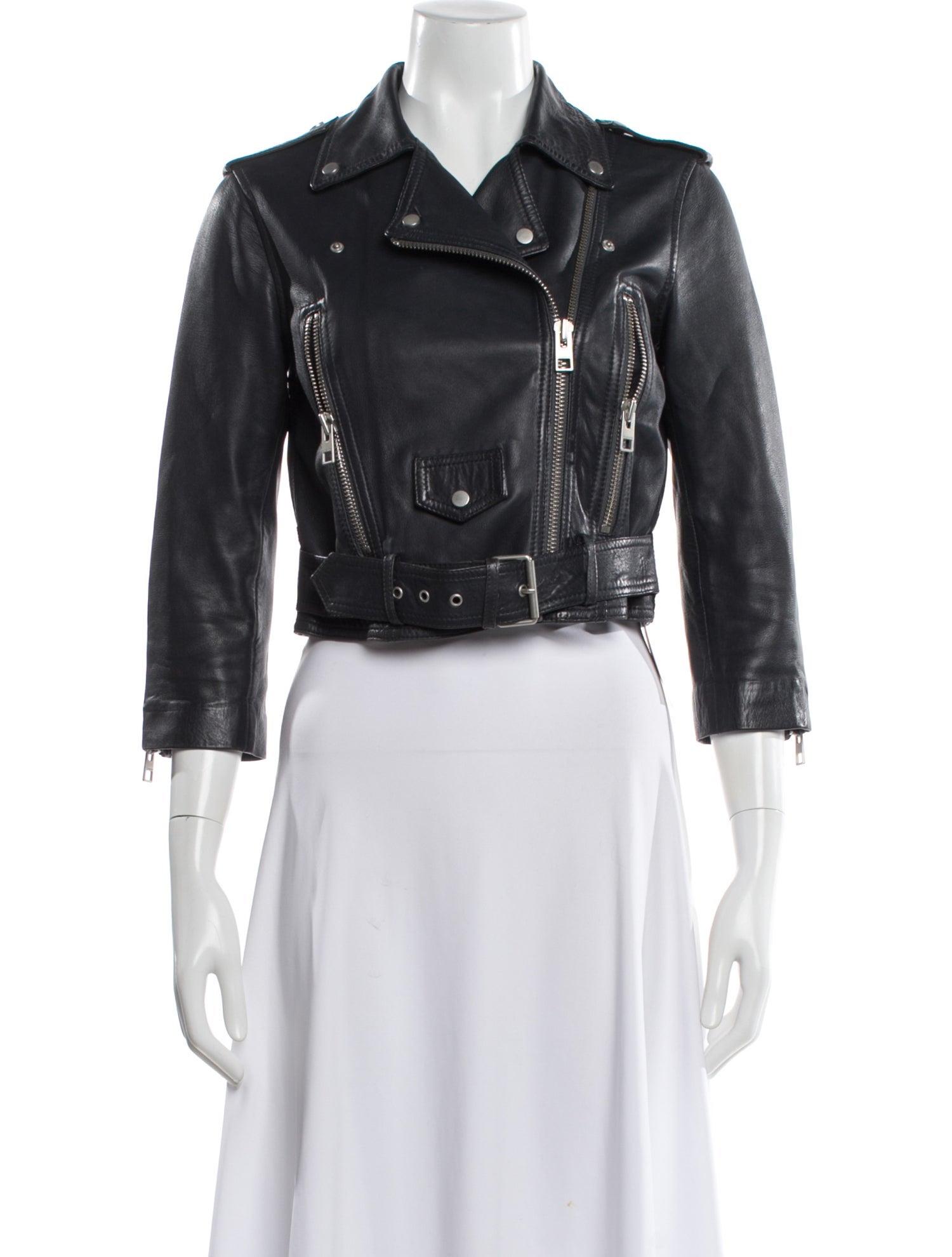 AllSaints Leather Biker Jacket