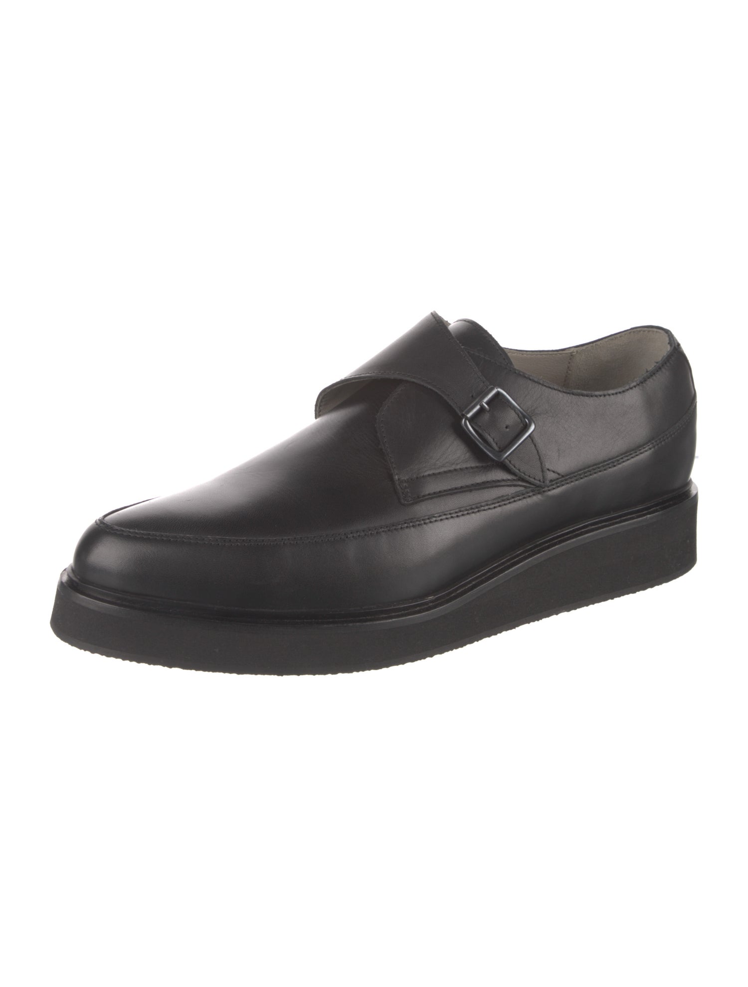 AllSaints Leather Monk Straps