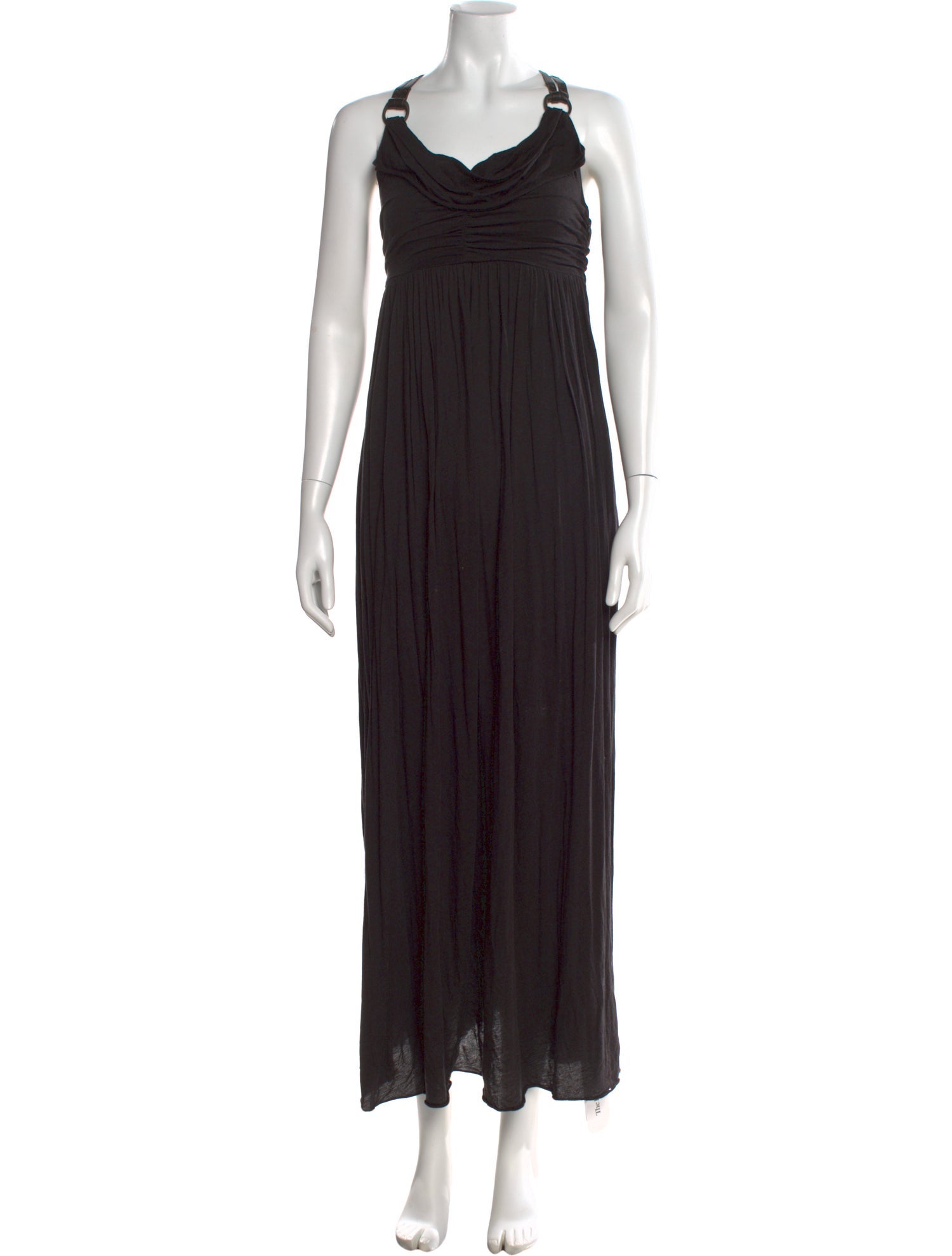 AllSaints Cowl Neck Long Dress