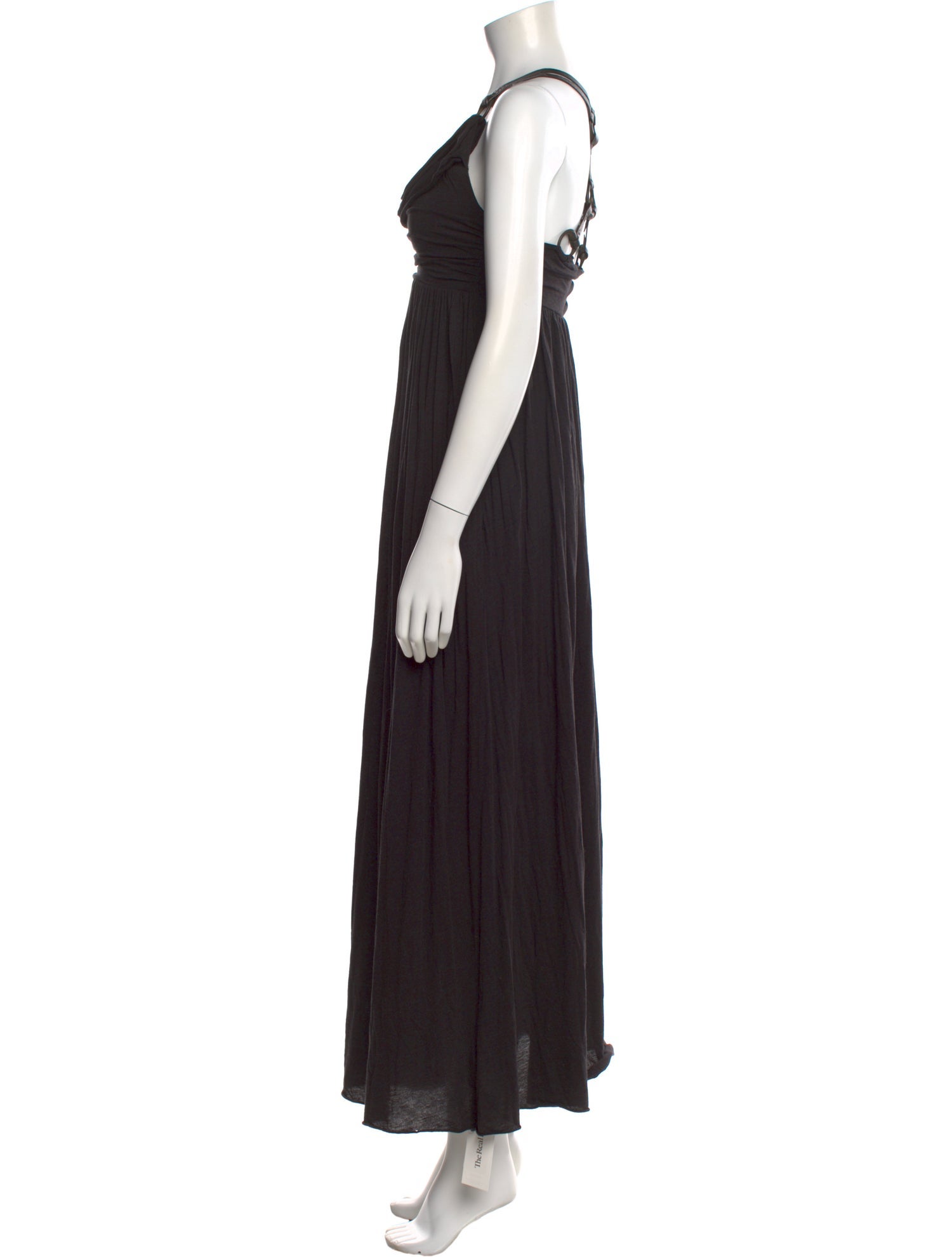 AllSaints Cowl Neck Long Dress