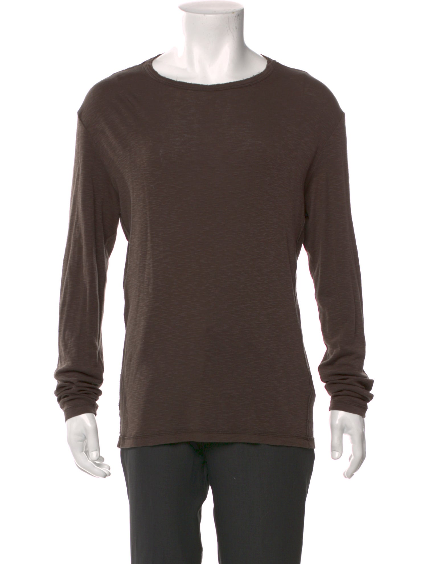 AllSaints Crew Neck Long Sleeve T-Shirt