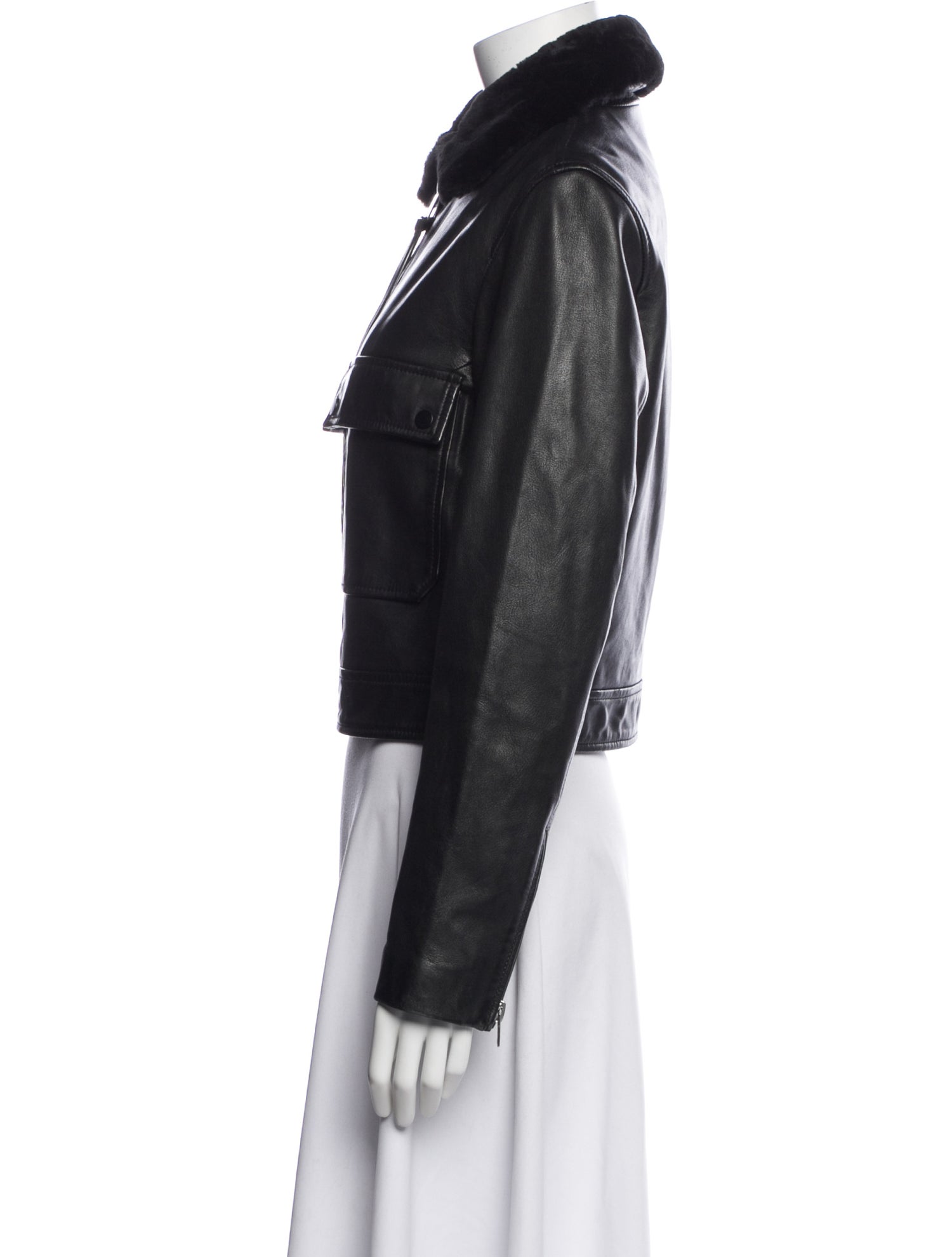 AllSaints Leather Biker Jacket