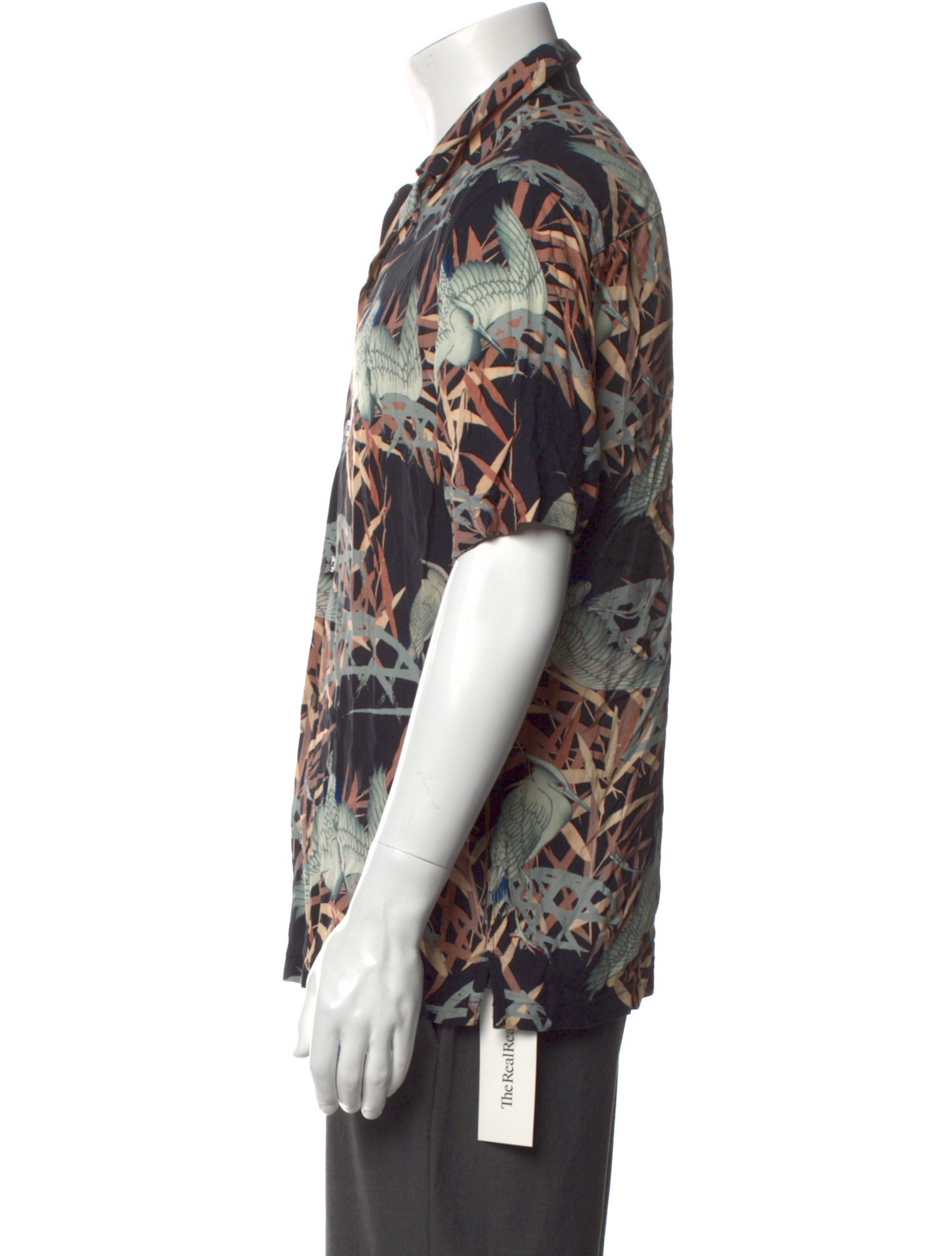 AllSaints Printed Short Sleeve Shirt