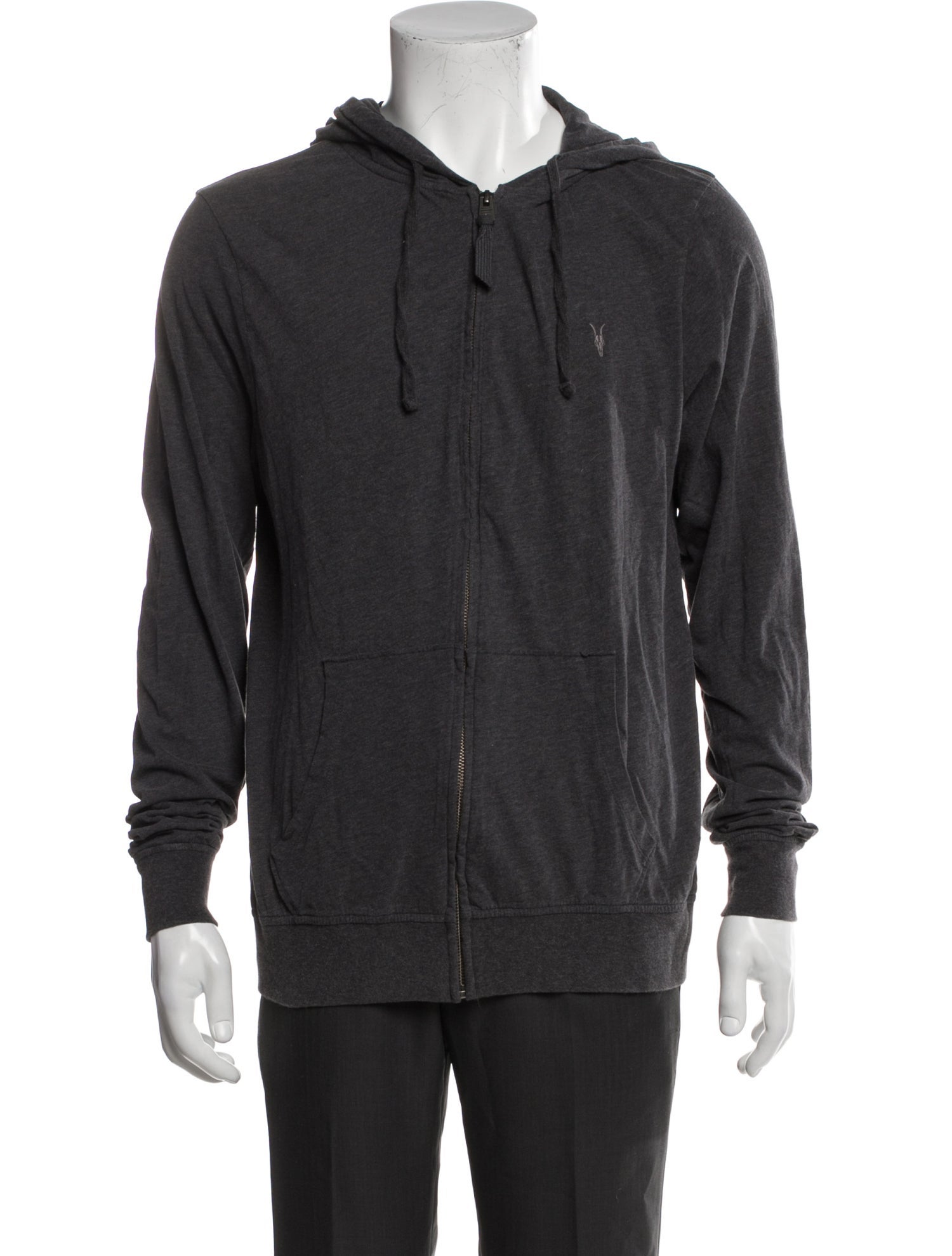 AllSaints Crew Neck Long Sleeve Hoodie