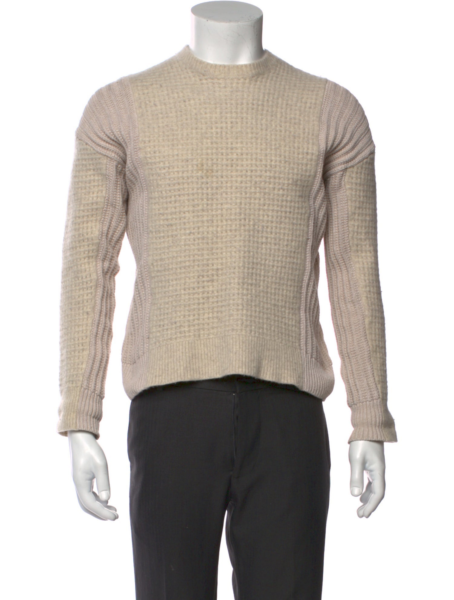 AllSaints Crew Neck Long Sleeve Pullover