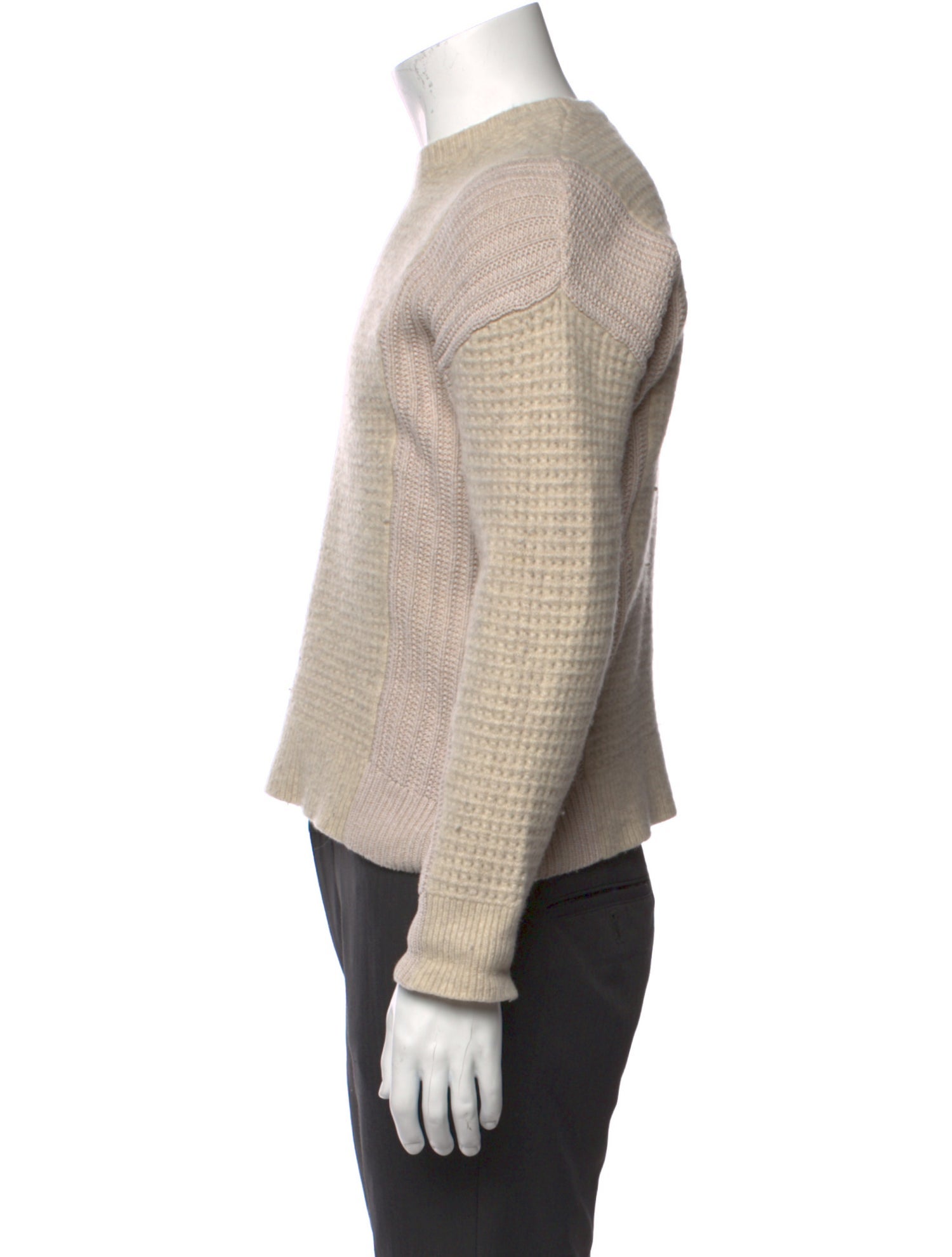 AllSaints Crew Neck Long Sleeve Pullover