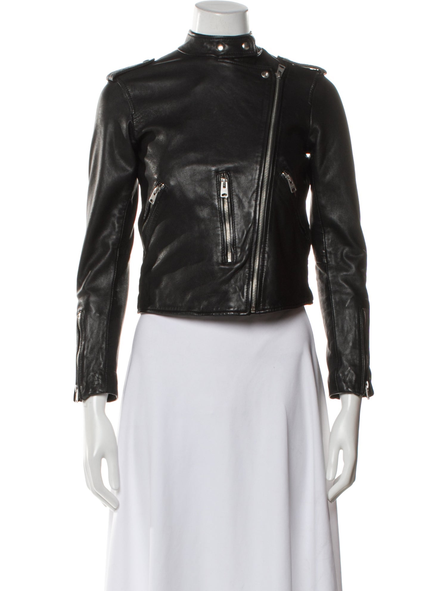 AllSaints Leather Biker Jacket