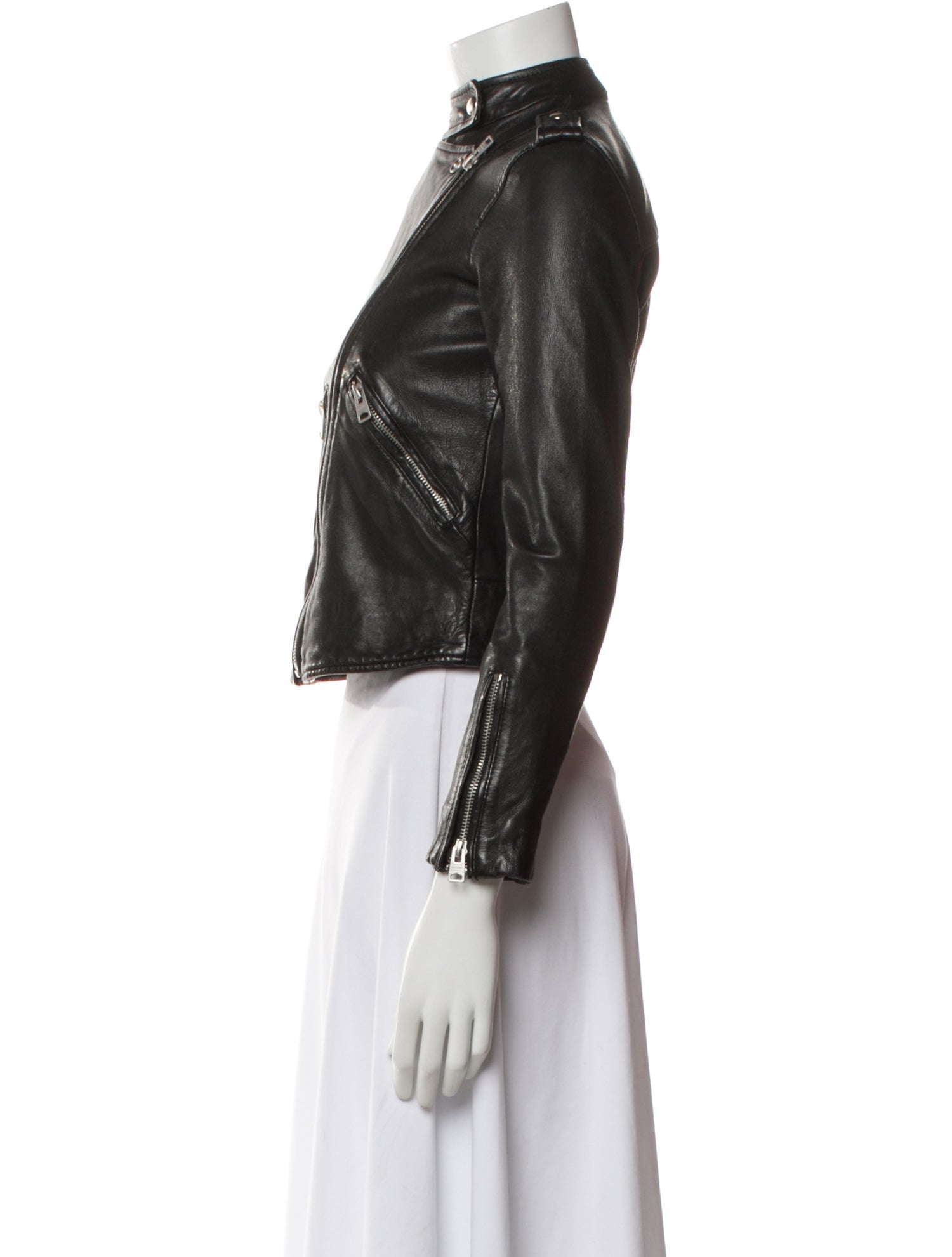 AllSaints Leather Biker Jacket