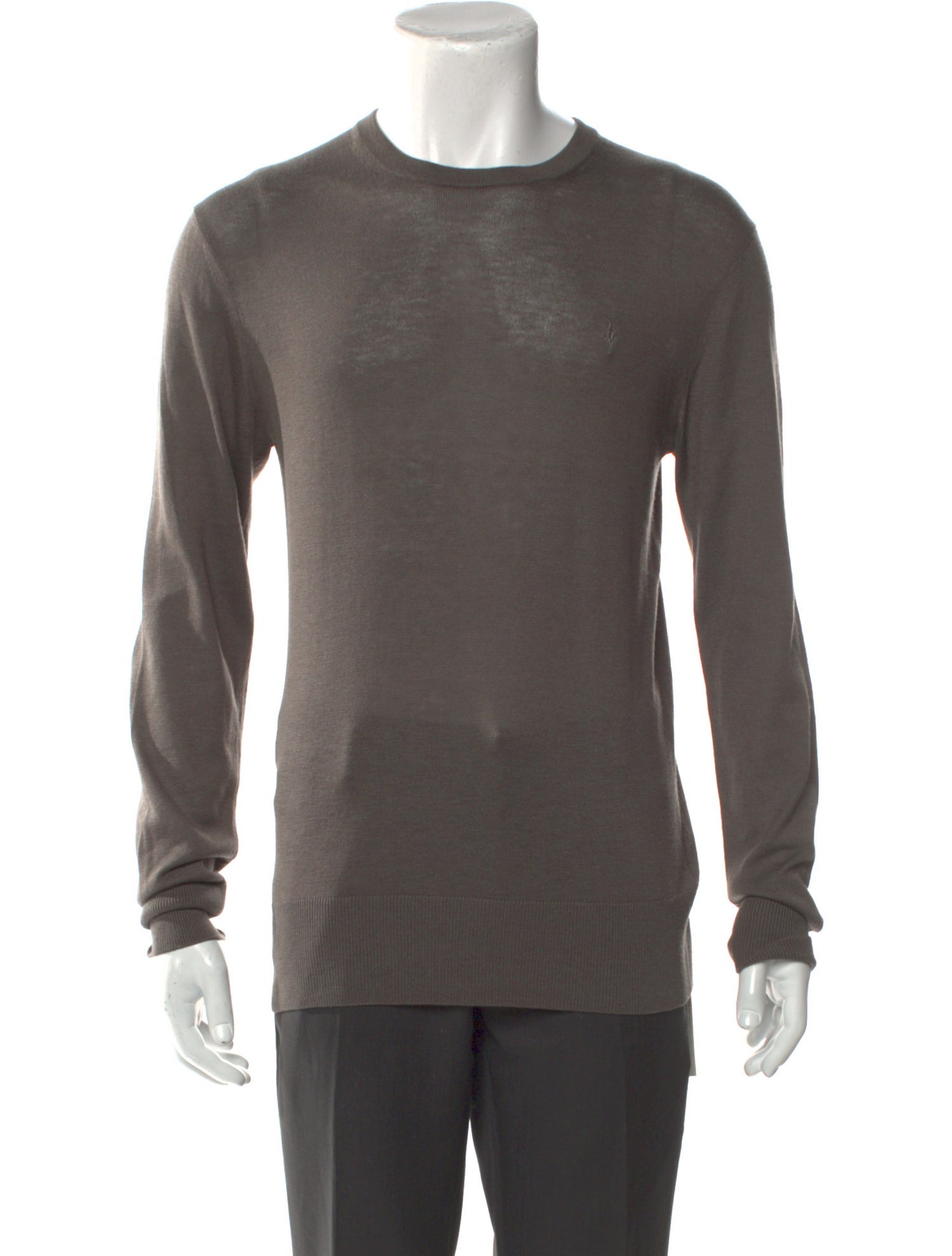 AllSaints Crew Neck Long Sleeve Pullover