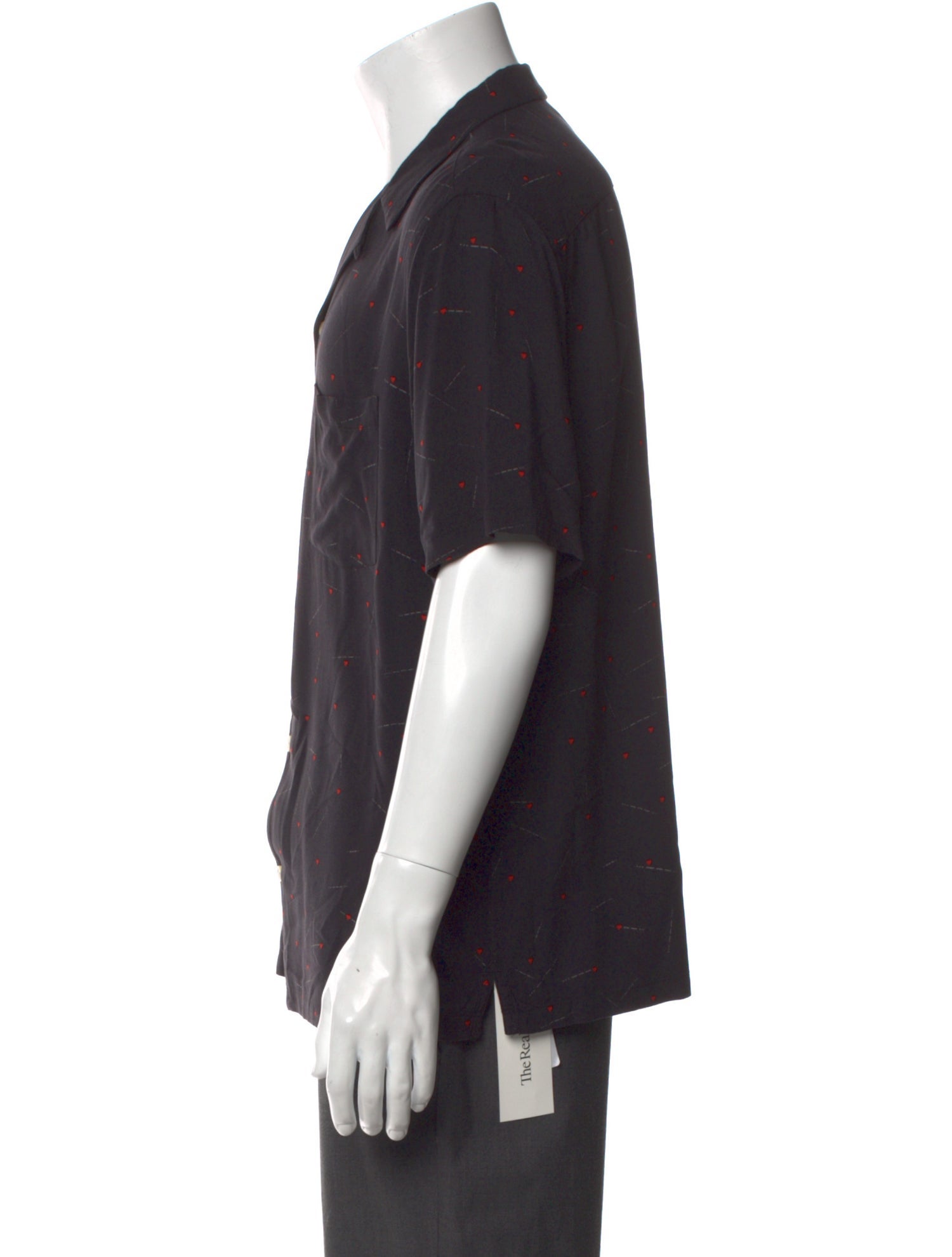 AllSaints Printed Short Sleeve Shirt