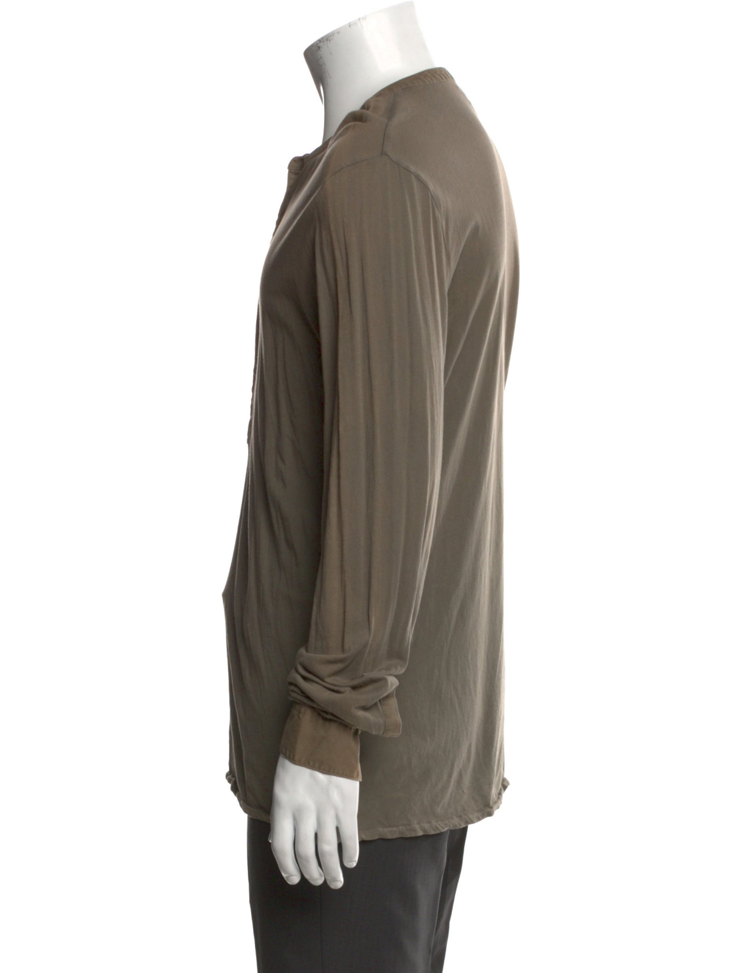 AllSaints V-Neck Long Sleeve Pullover
