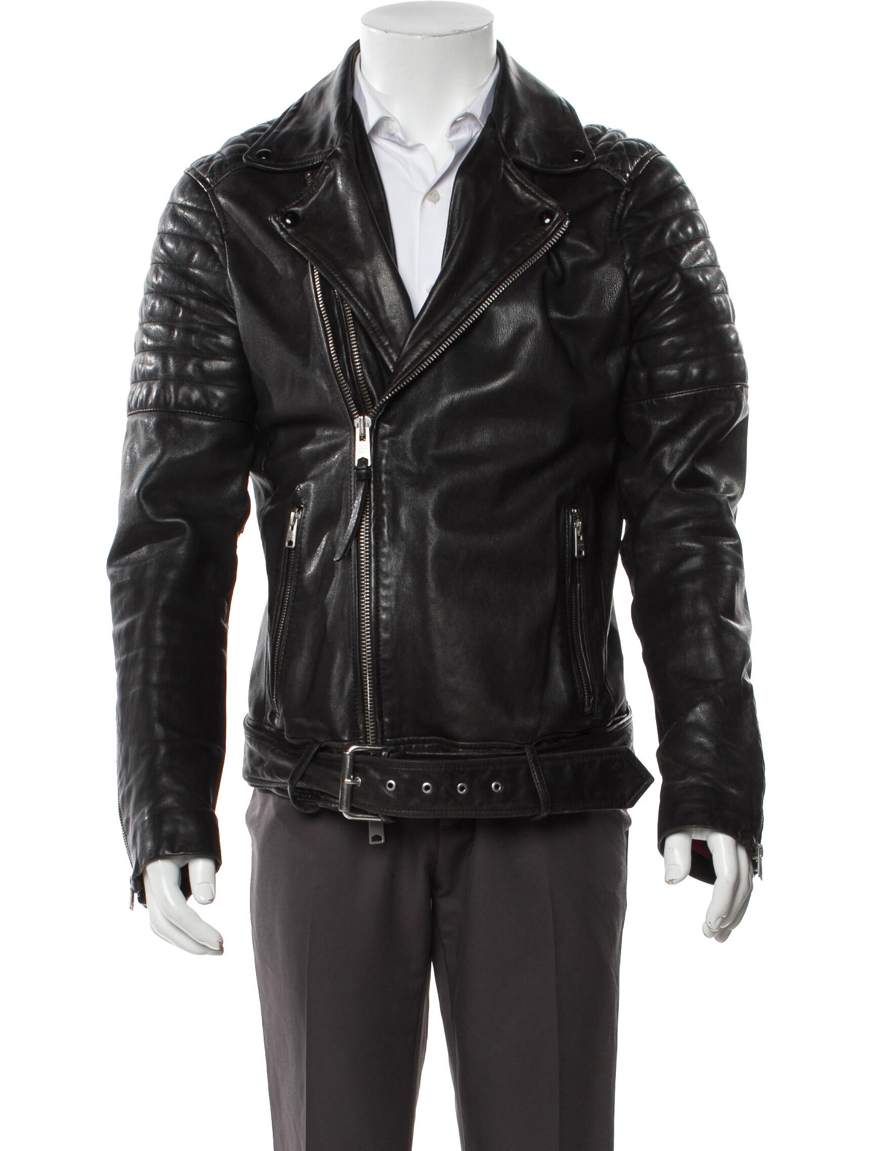 AllSaints Leather Moto Jacket