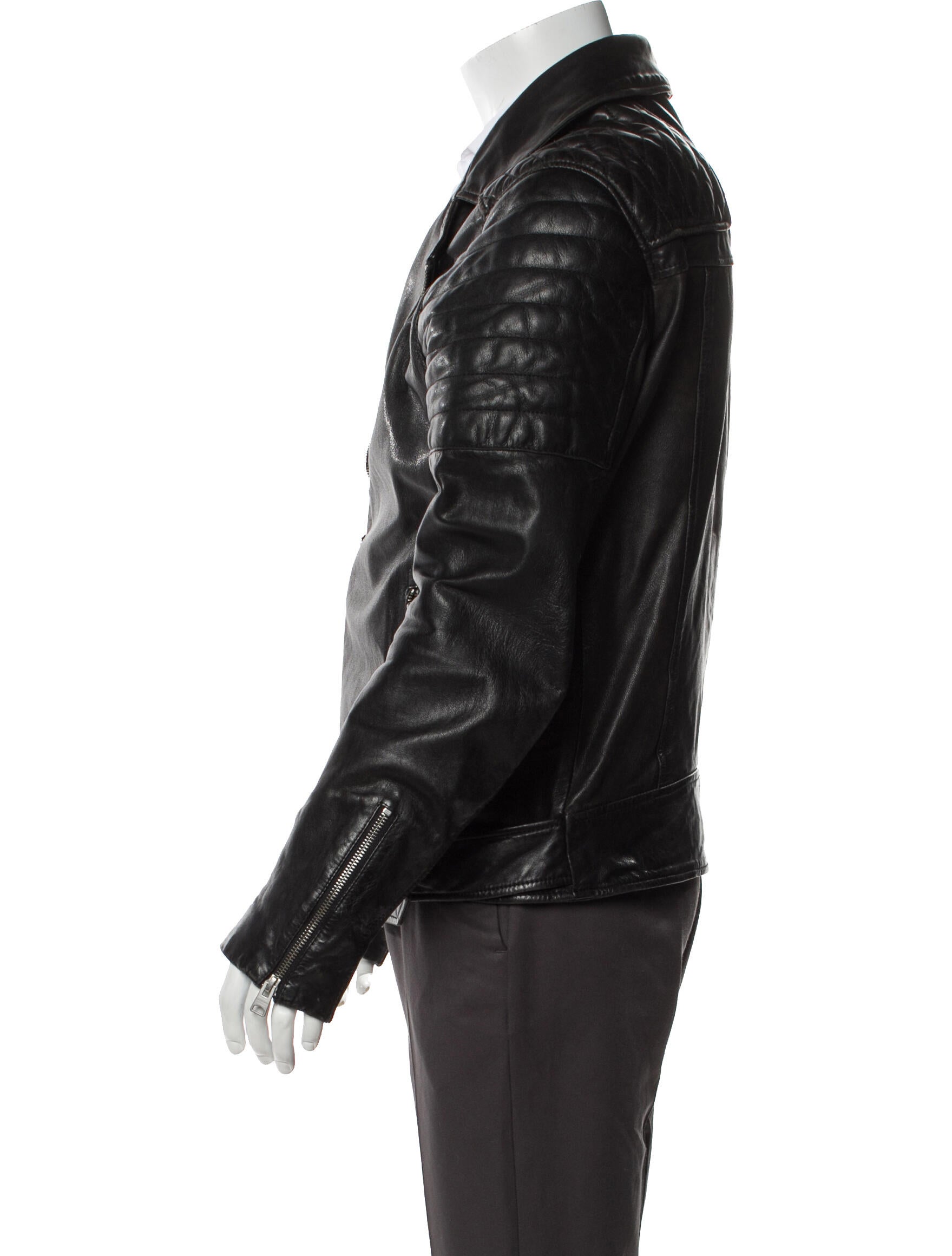 AllSaints Leather Moto Jacket