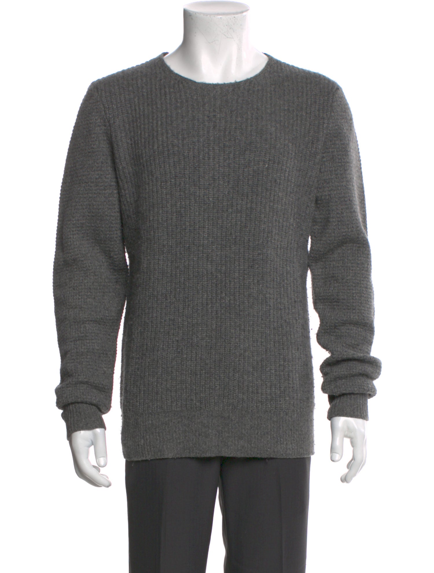 AllSaints Lambswool Crew Neck Pullover