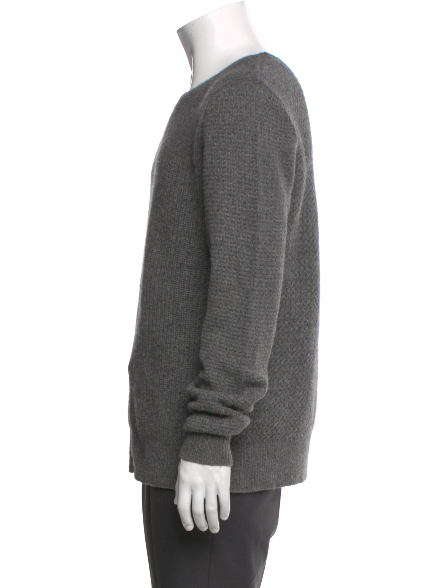 AllSaints Lambswool Crew Neck Pullover