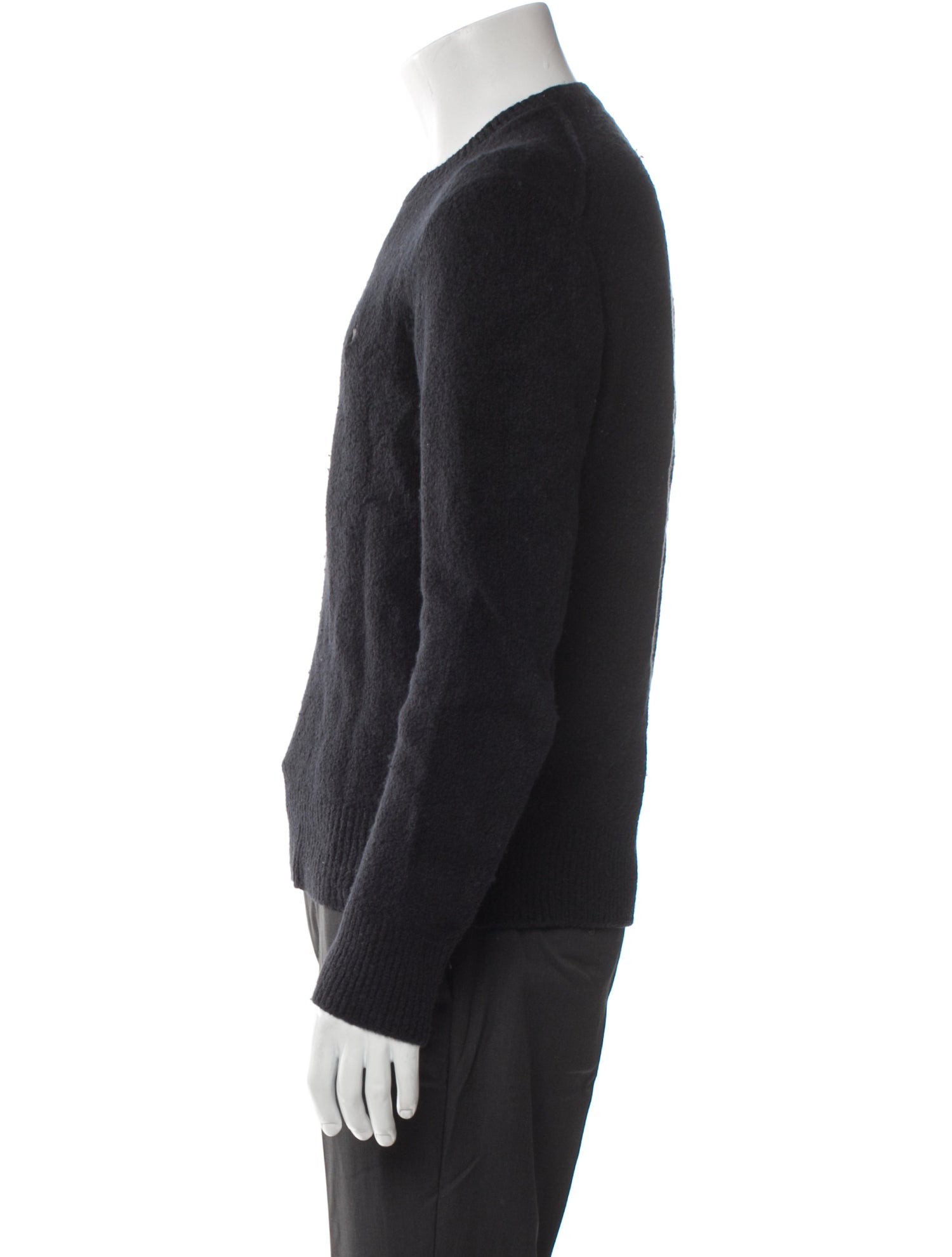 AllSaints Crew Neck Long Sleeve Pullover