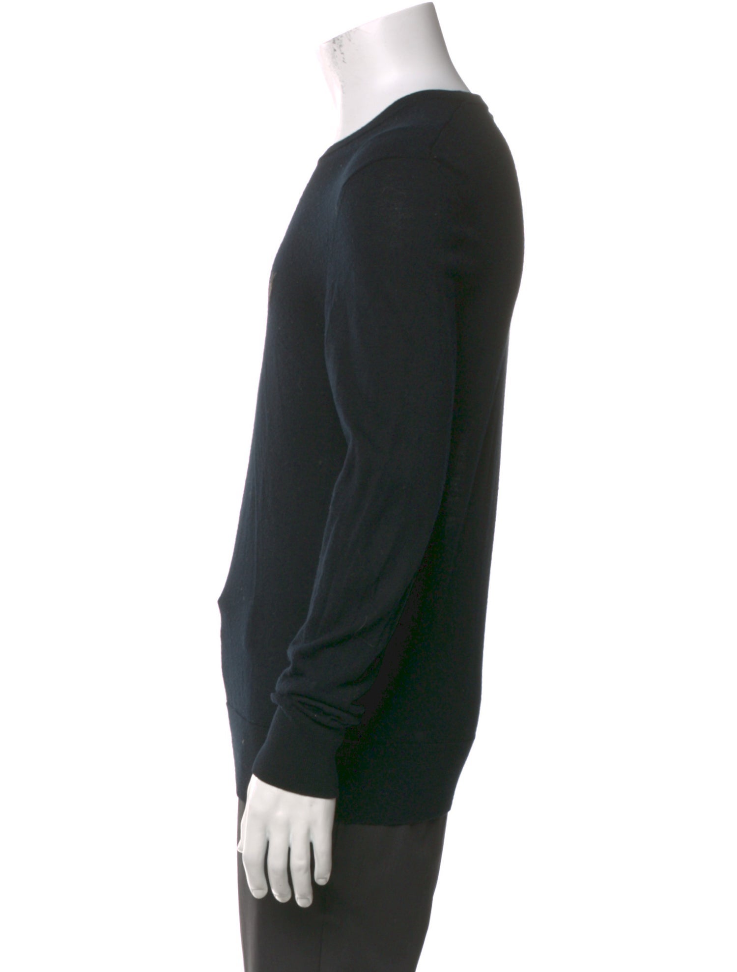 AllSaints Merino Wool Crew Neck Pullover