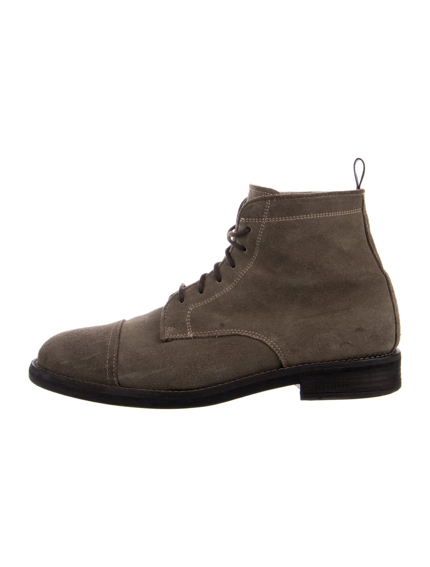 AllSaints Suede Lace-Up Boots