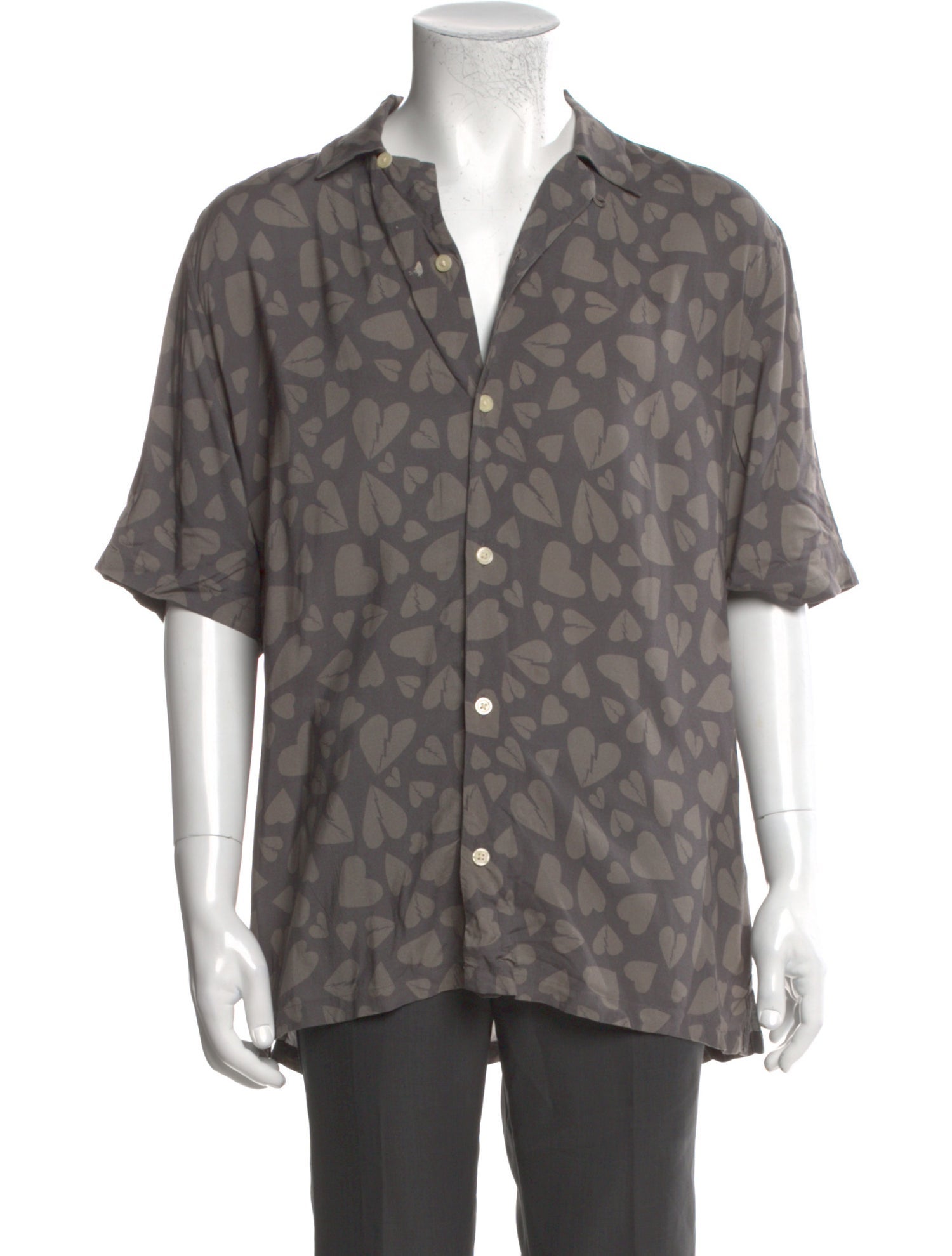 AllSaints Printed Short Sleeve Shirt