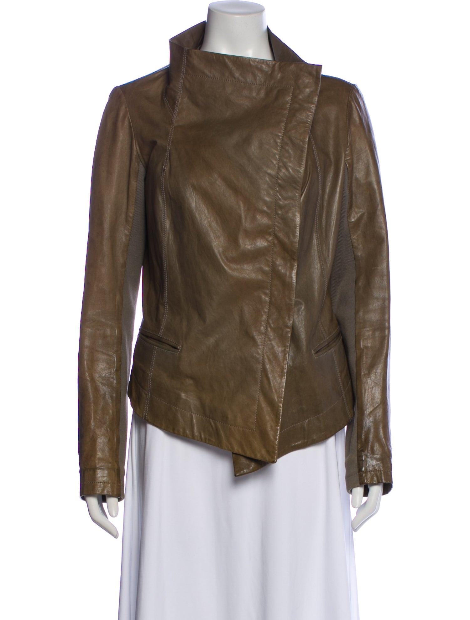 AllSaints Leather Biker Jacket