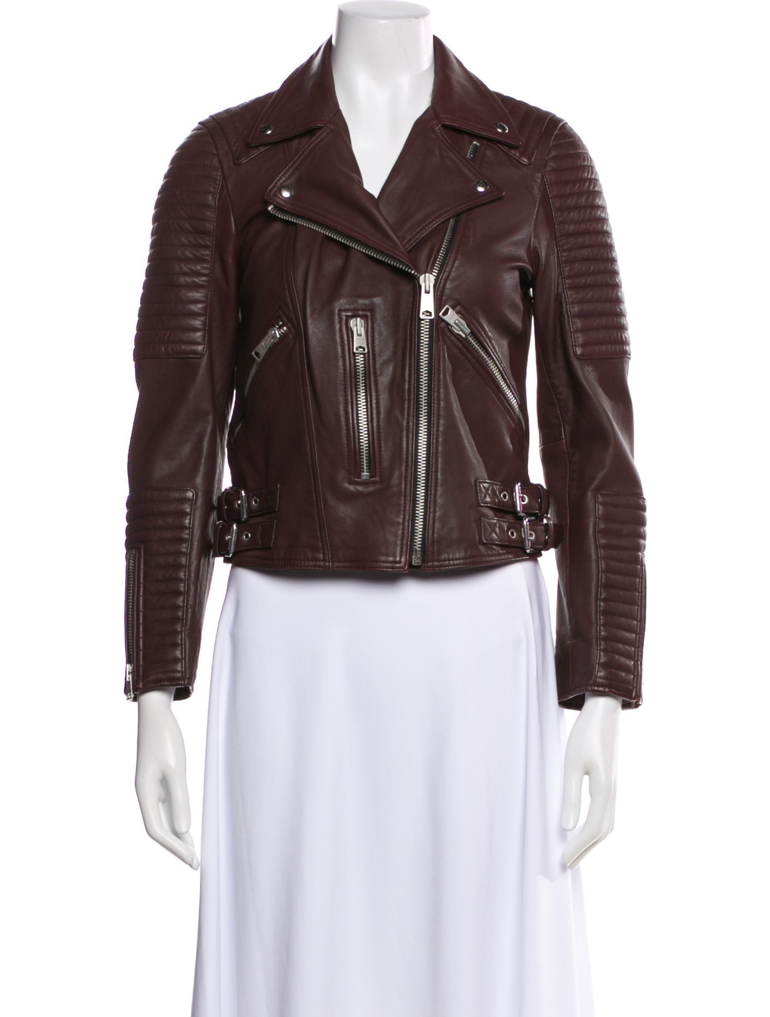 AllSaints Leather Biker Jacket
