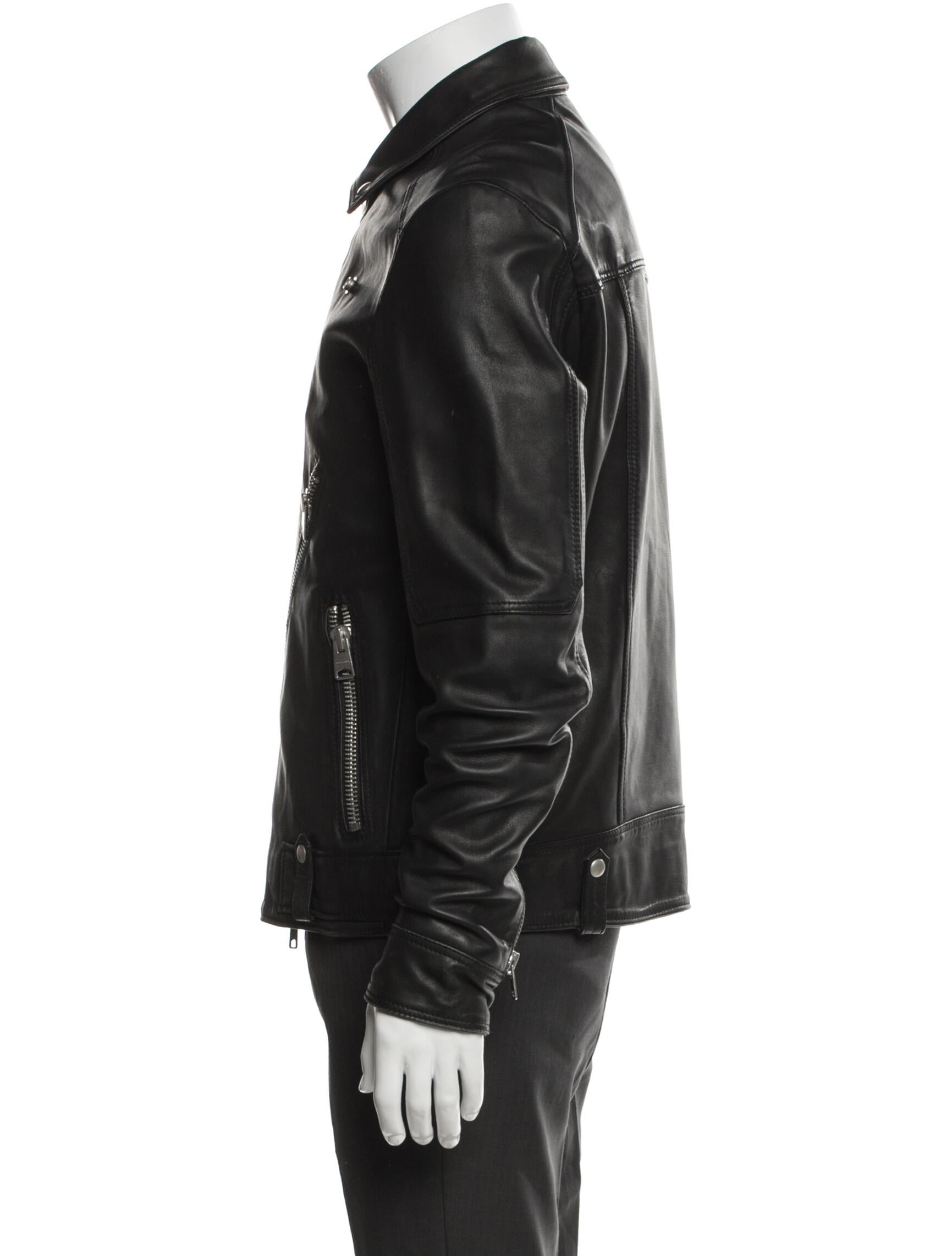 AllSaints Leather Moto Jacket