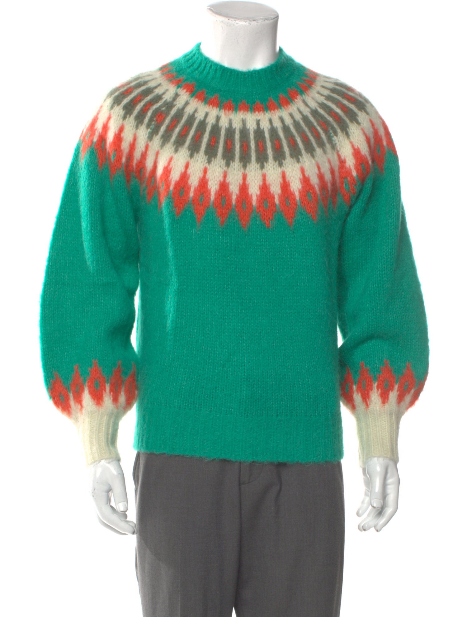 AllSaints Tie-Dye Print Crew Neck Pullover