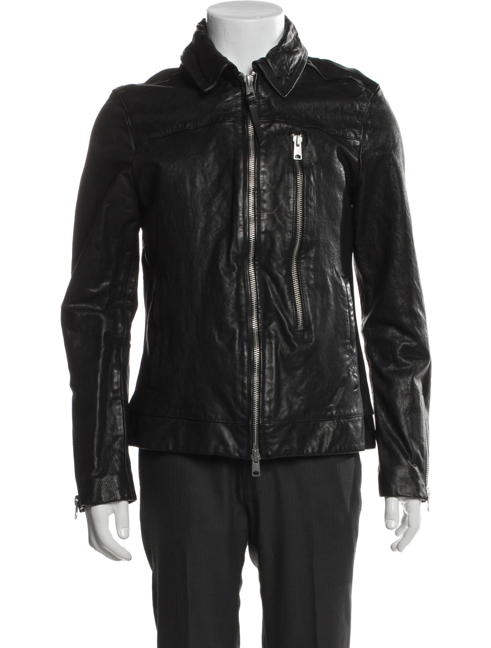 AllSaints Leather Moto Jacket