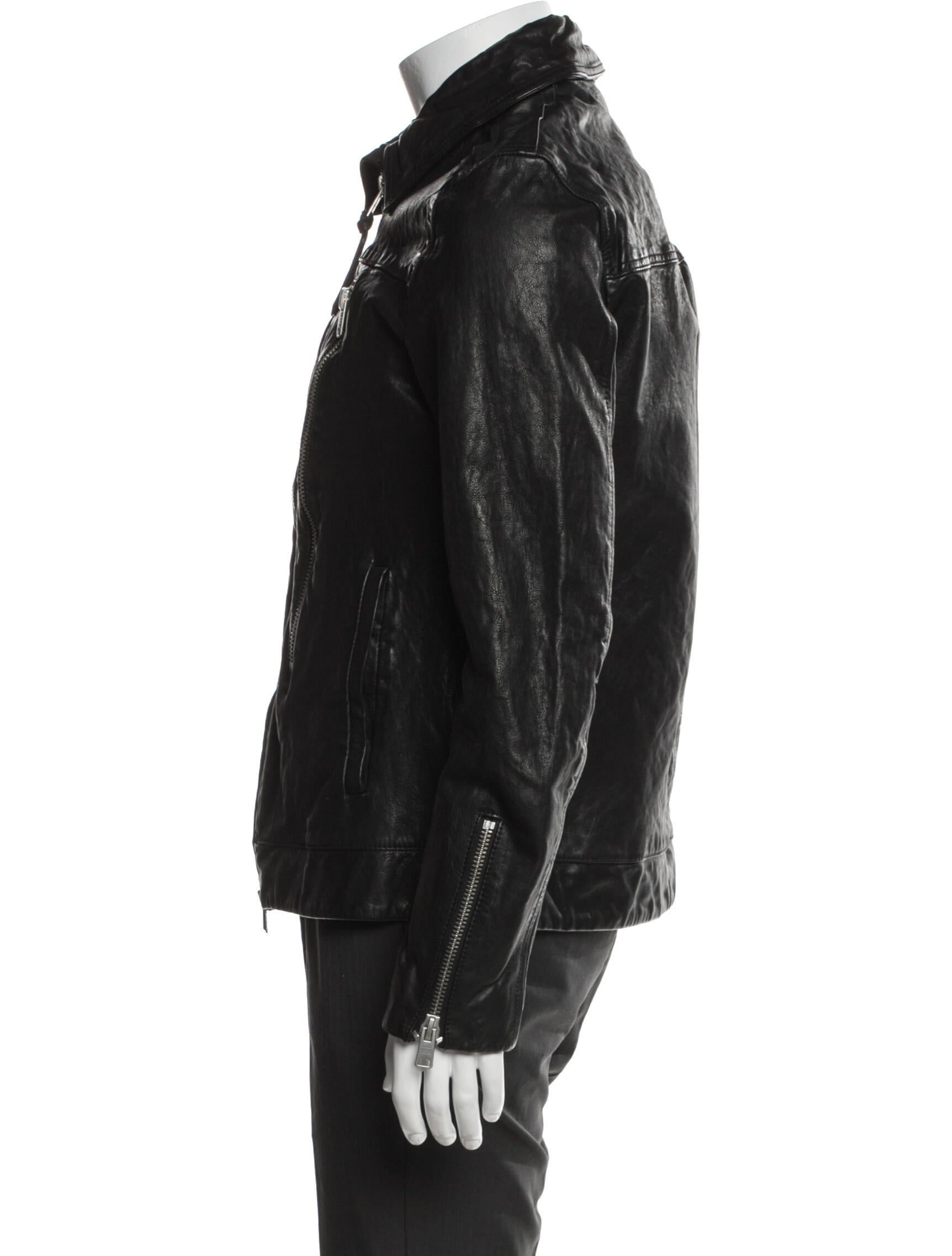 AllSaints Leather Moto Jacket