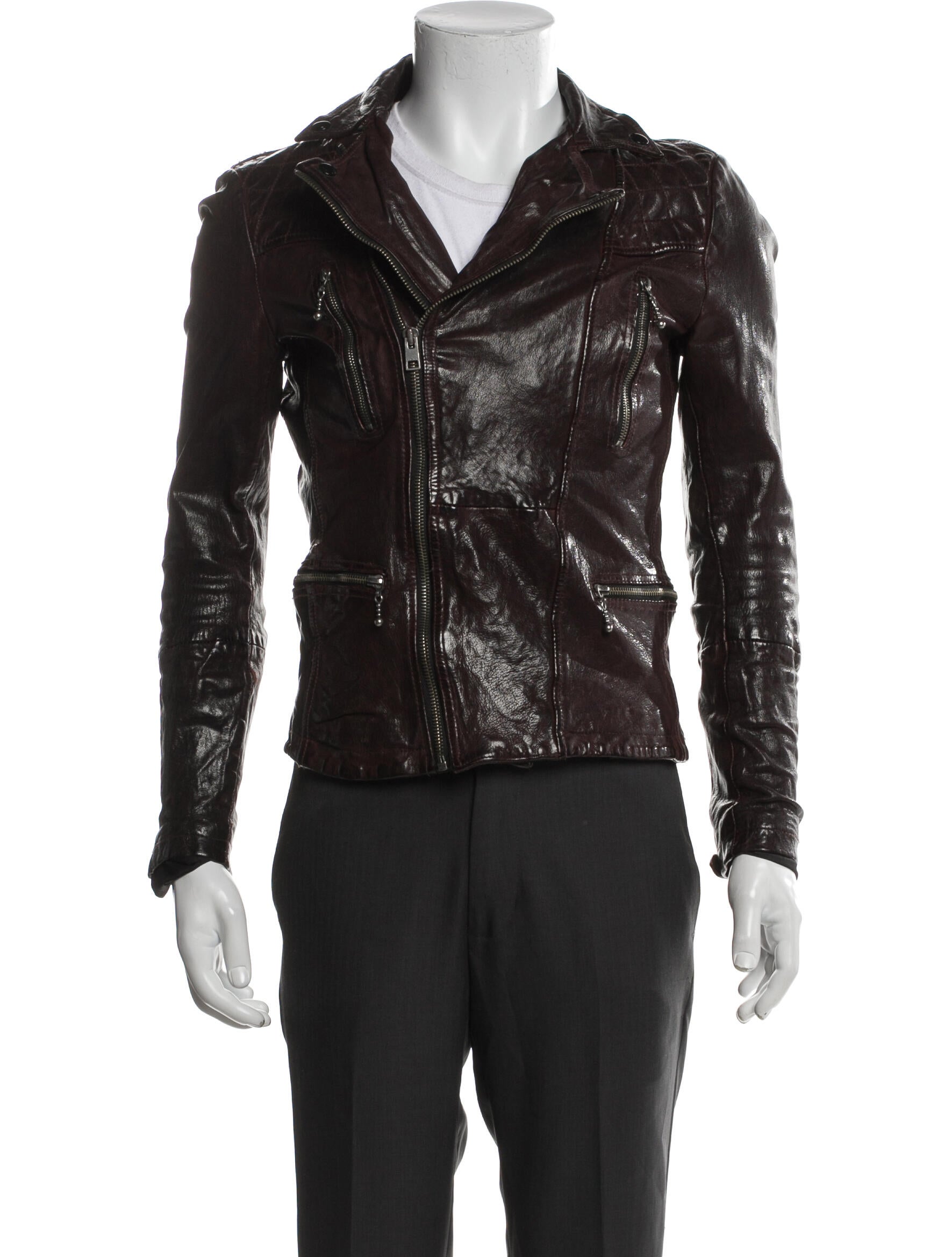 AllSaints Leather Moto Jacket