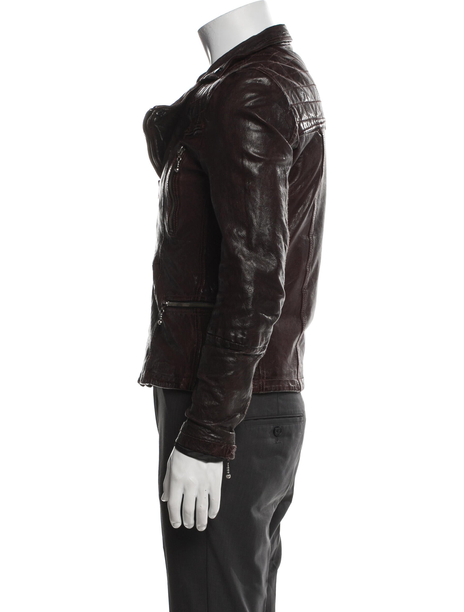 AllSaints Leather Moto Jacket