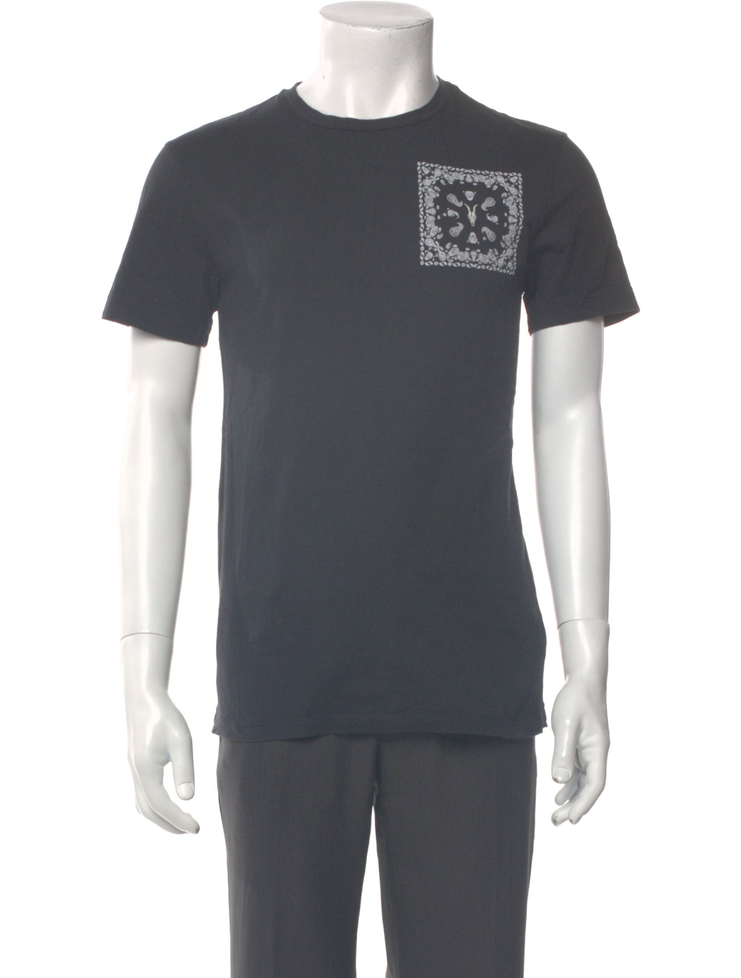 AllSaints Graphic Print Crew Neck T-Shirt